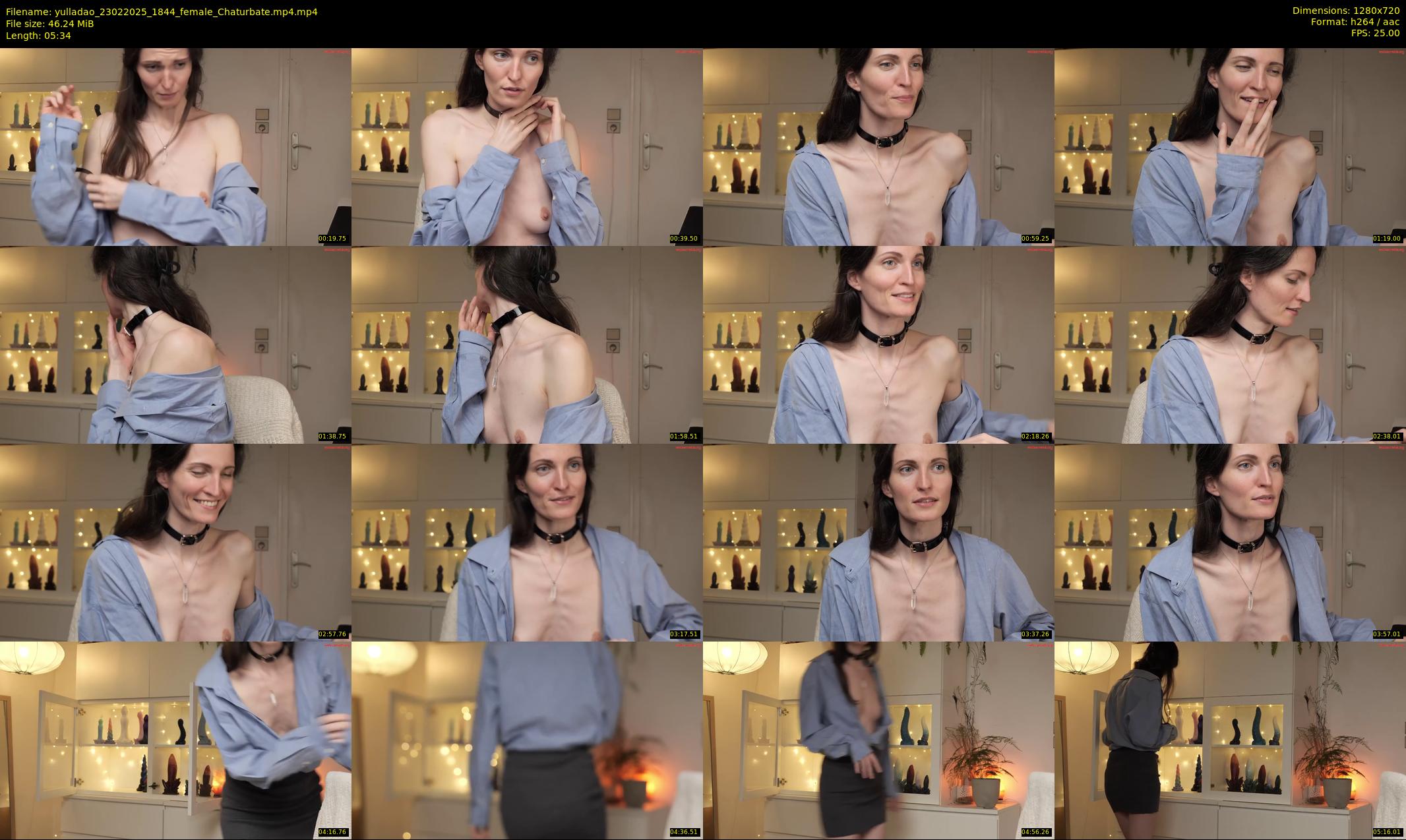 yulladao — 6 minute Chaturbate female cam show recording, 720p, Feb 23, 2025