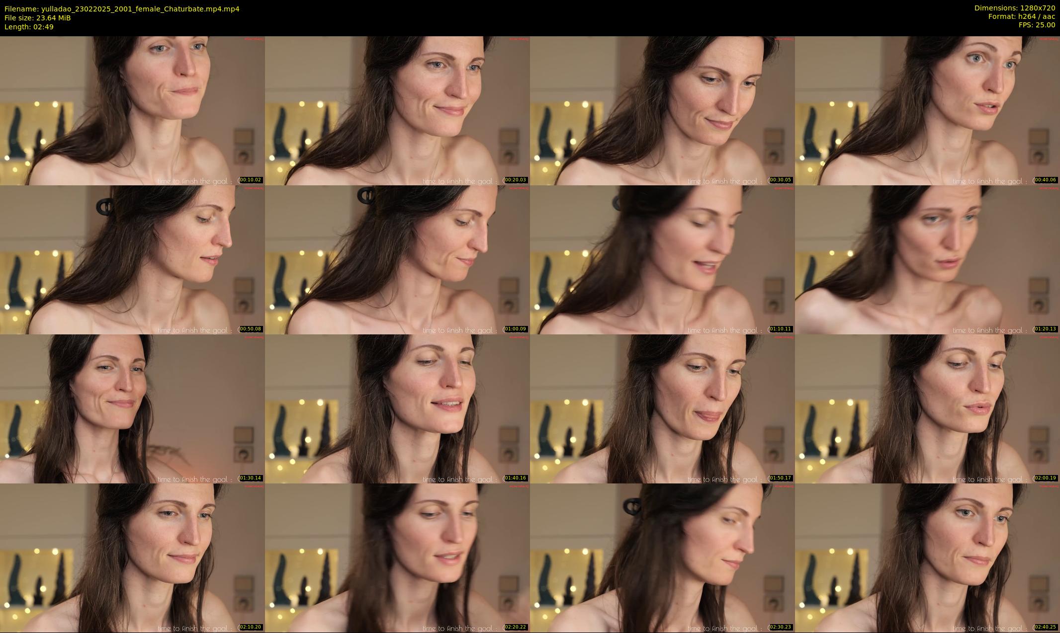 yulladao — 3 minute Chaturbate female cam show recording, 720p, Feb 23, 2025