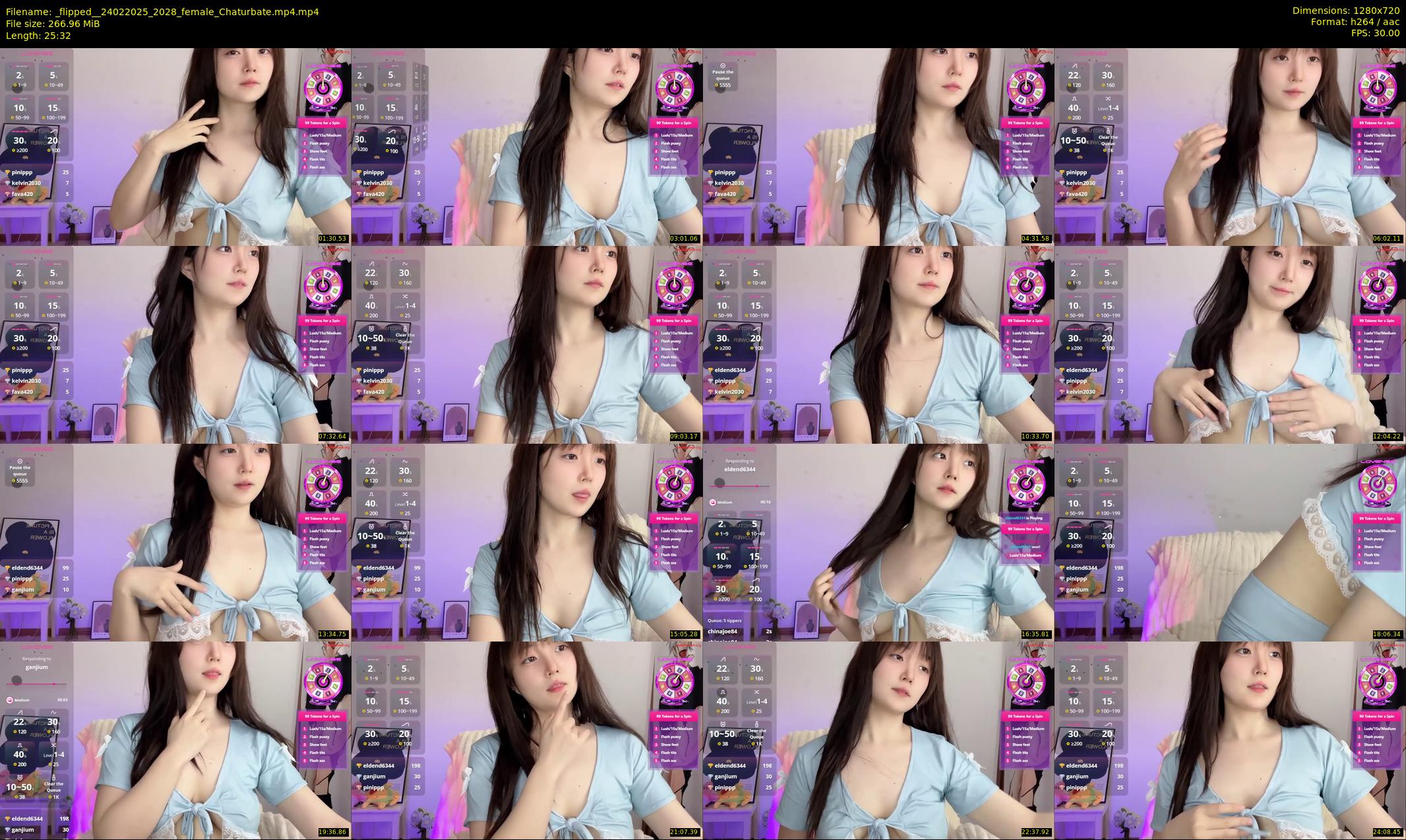 _flipped_ — 26 minute Chaturbate female cam show recording, 720p, Feb 24, 2025