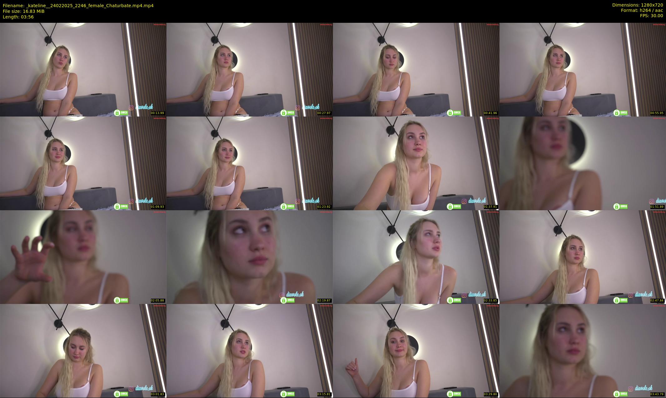 _kateline_ — 4 minute Chaturbate female cam show recording, 720p, Feb 24, 2025