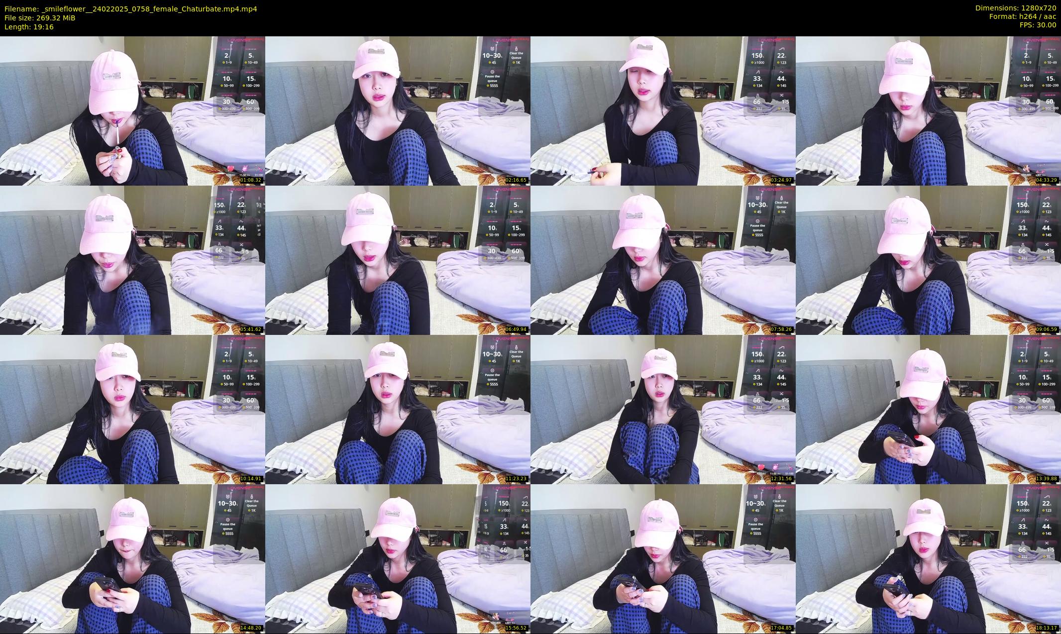 _smileflower_ — 20 minute Chaturbate female cam show recording, 720p, Feb 24, 2025