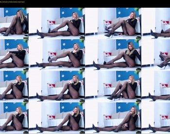 afroditha_ — 9 minute Chaturbate female cam show recording, 720p, Feb 24, 2025