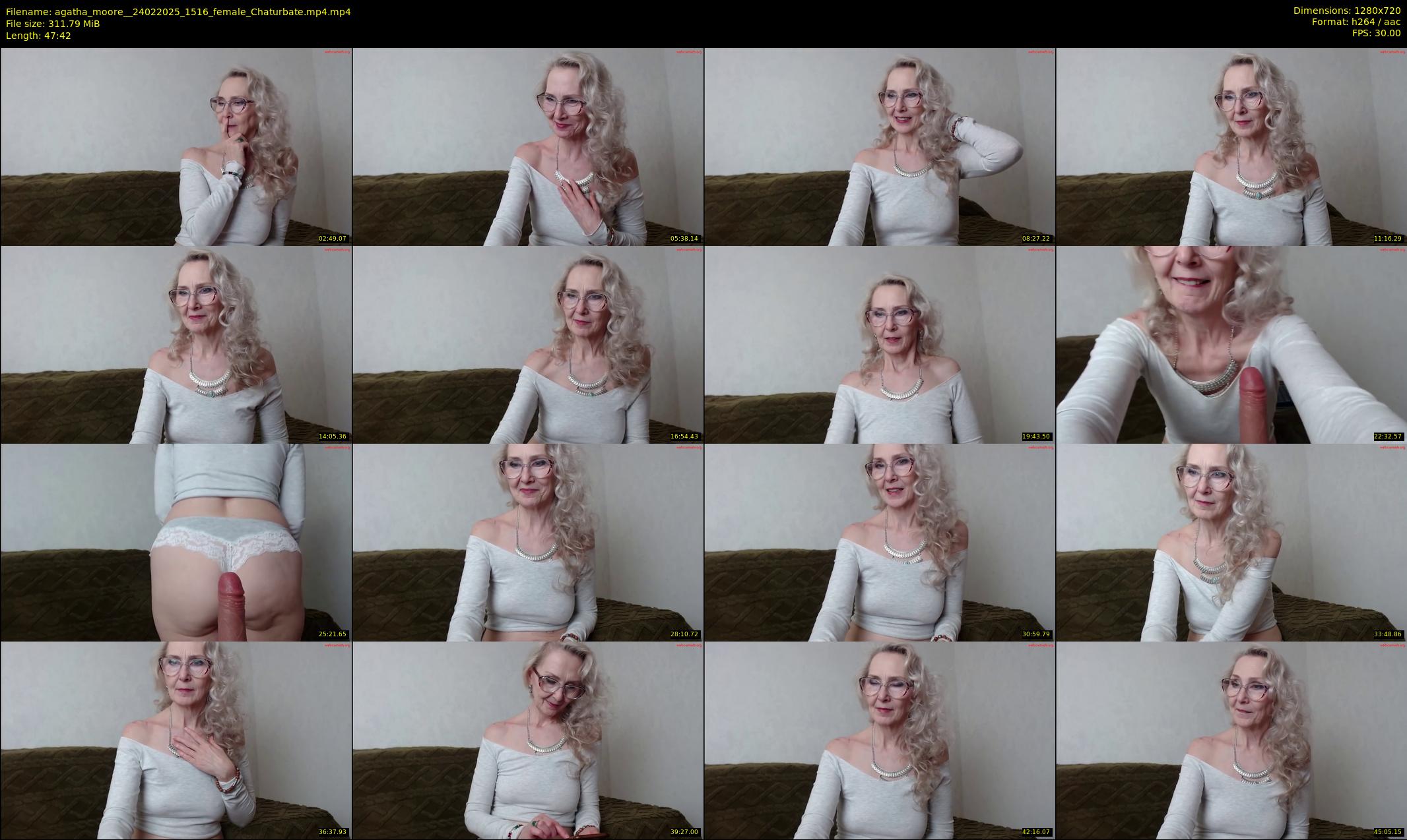 agatha_moore_ — 48 minute Chaturbate female cam show recording, 720p, Feb 24, 2025