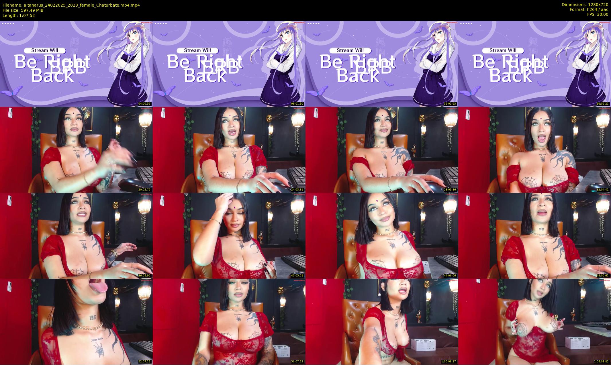 aitanarus — 68 minute Chaturbate female cam show recording, 720p, Feb 24, 2025