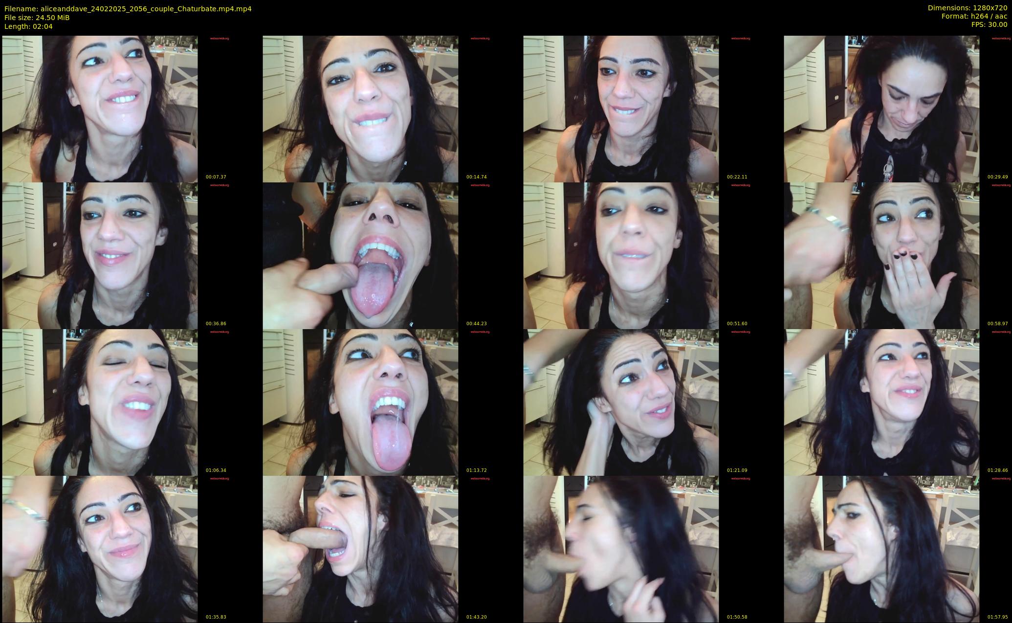 aliceanddave — 3 minute Chaturbate couple cam show recording, 720p, Feb 24, 2025