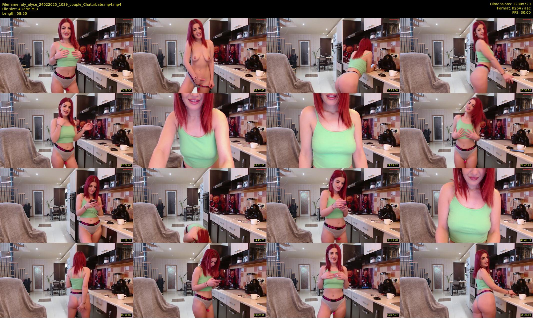 aly_alyce — 59 minute Chaturbate female cam show recording, 720p, Feb 24, 2025