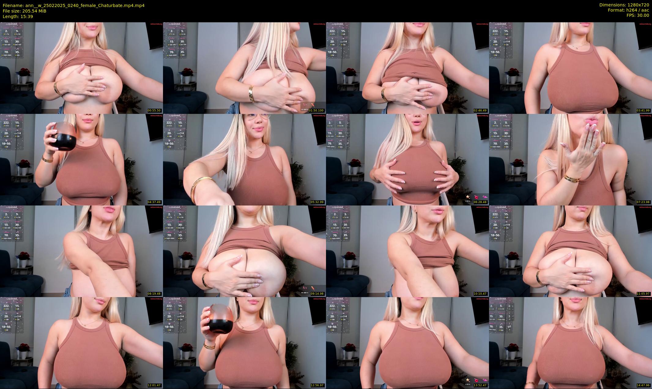 ann__w — 16 minute Chaturbate female cam show recording, 720p, Feb 25, 2025