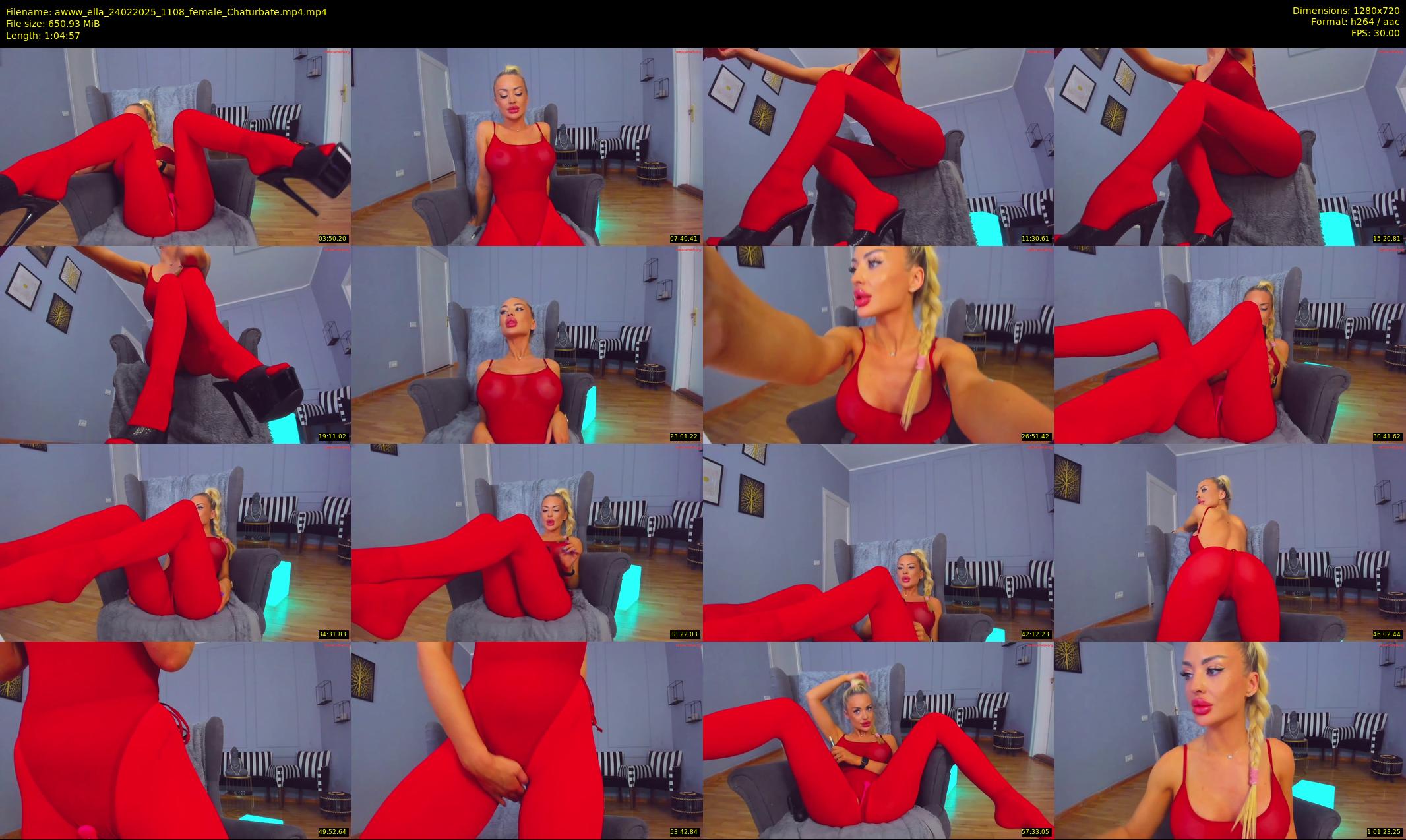 awww_ella — 65 minute Chaturbate female cam show recording, 720p, Feb 24, 2025