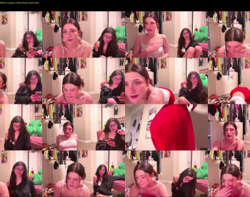 briadominick — 55 minute Chaturbate couple cam show recording, 720p, Feb 24, 2025