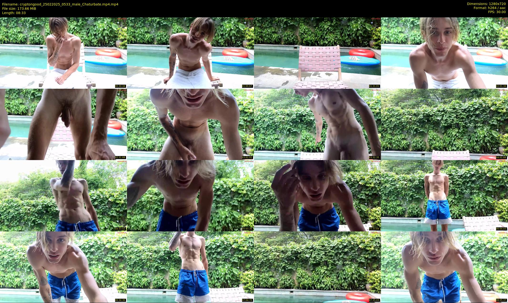 cryptongood — 9 minute Chaturbate male cam show recording, 720p, Feb 25, 2025
