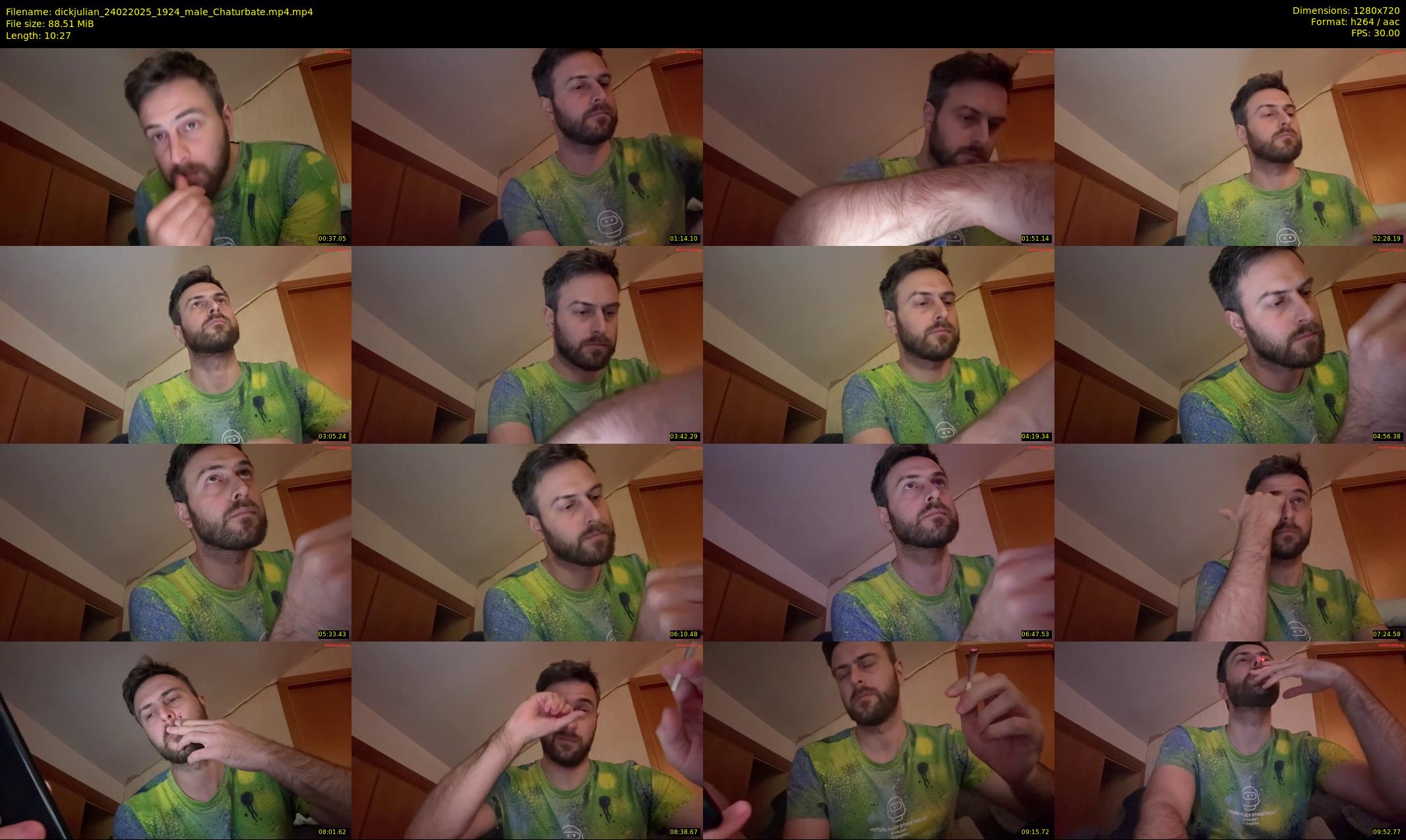 dickjulian — 11 minute Chaturbate male cam show recording, 720p, Feb 24, 2025
