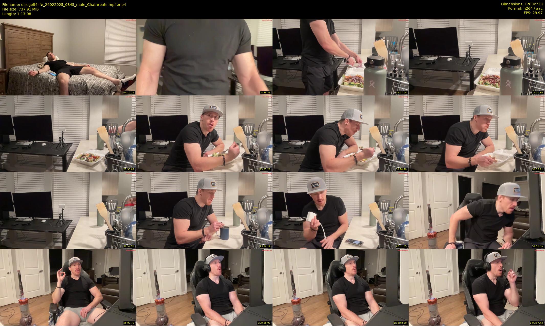 discgolf4life — 74 minute Chaturbate male cam show recording, 720p, Feb 24, 2025