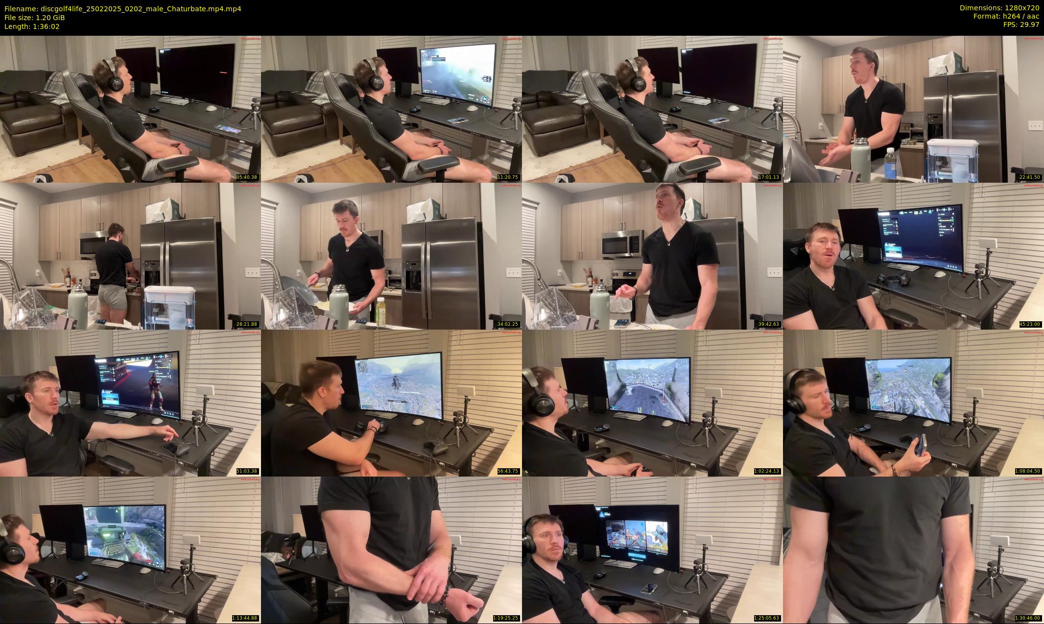 discgolf4life — 97 minute Chaturbate male cam show recording, 720p, Feb 25, 2025