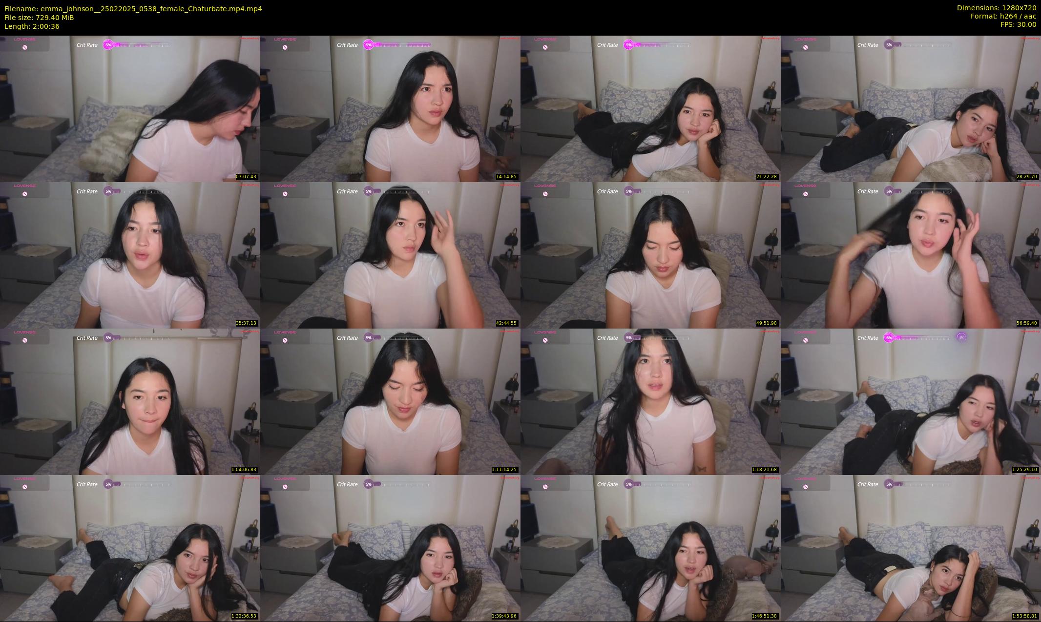 emma_johnson_ — 121 minute Chaturbate female cam show recording, 720p, Feb 25, 2025