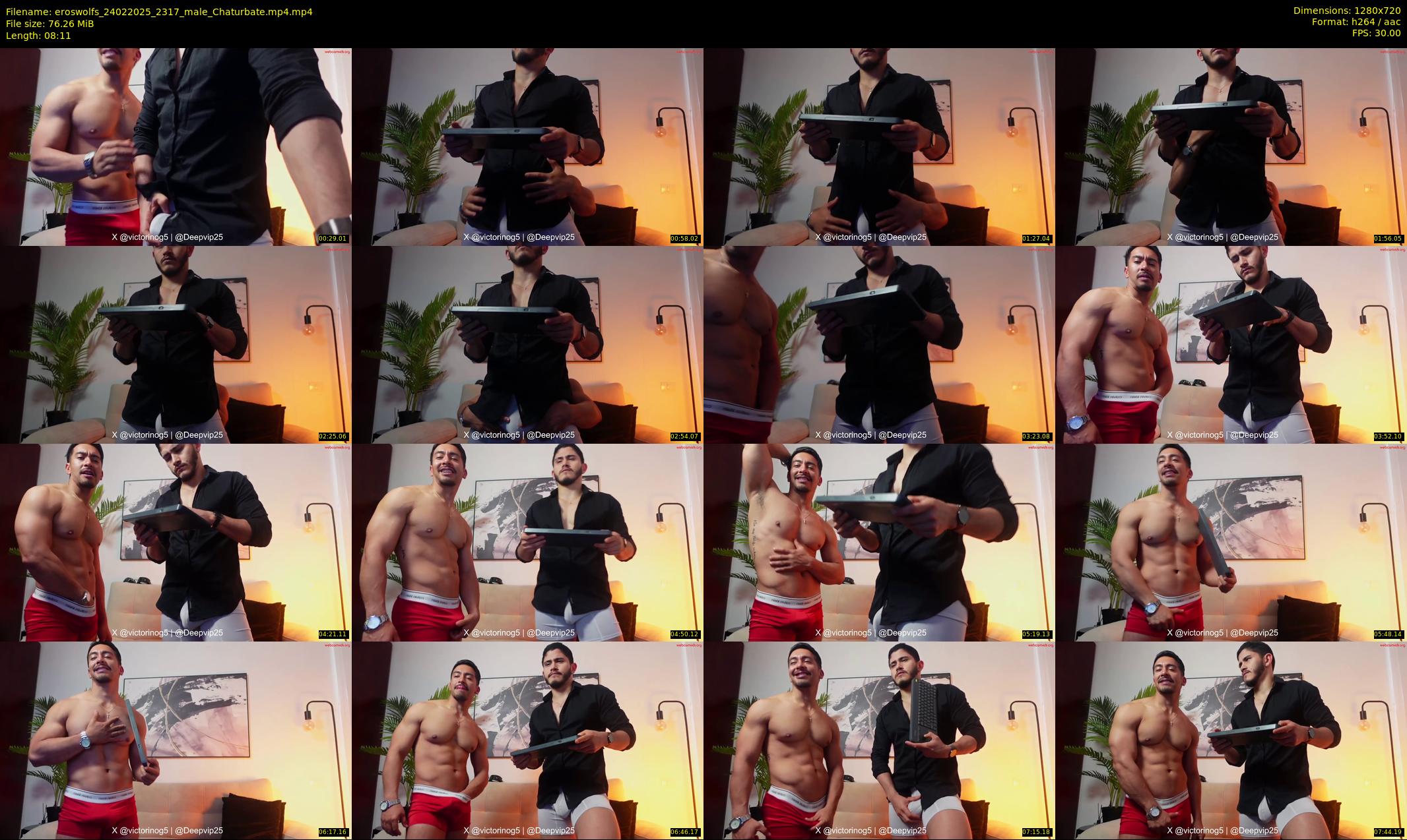 eroswolfs — 9 minute Chaturbate male cam show recording, 720p, Feb 24, 2025