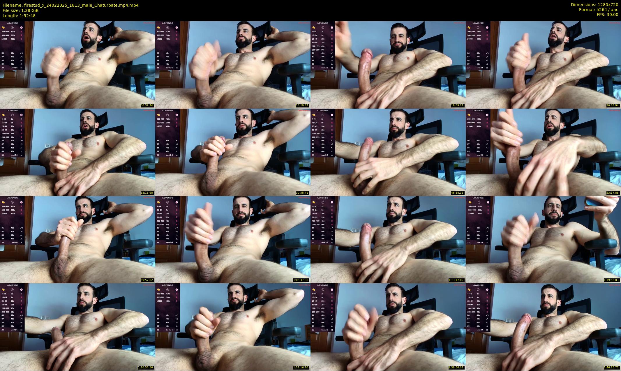 firestud_x — 113 minute Chaturbate male cam show recording, 720p, Feb 24, 2025