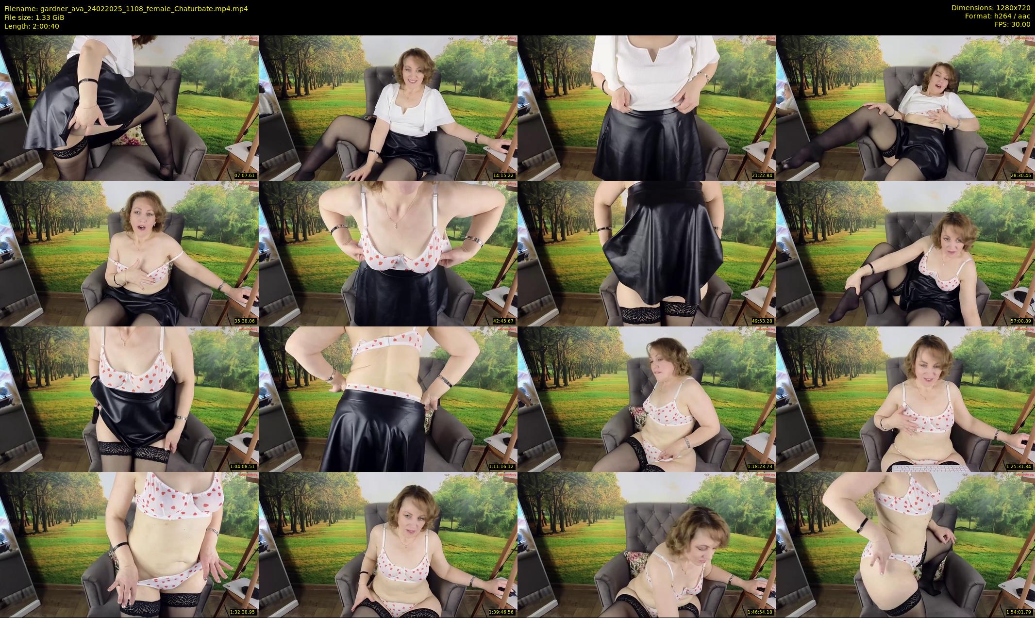 gardner_ava — 121 minute Chaturbate female cam show recording, 720p, Feb 24, 2025