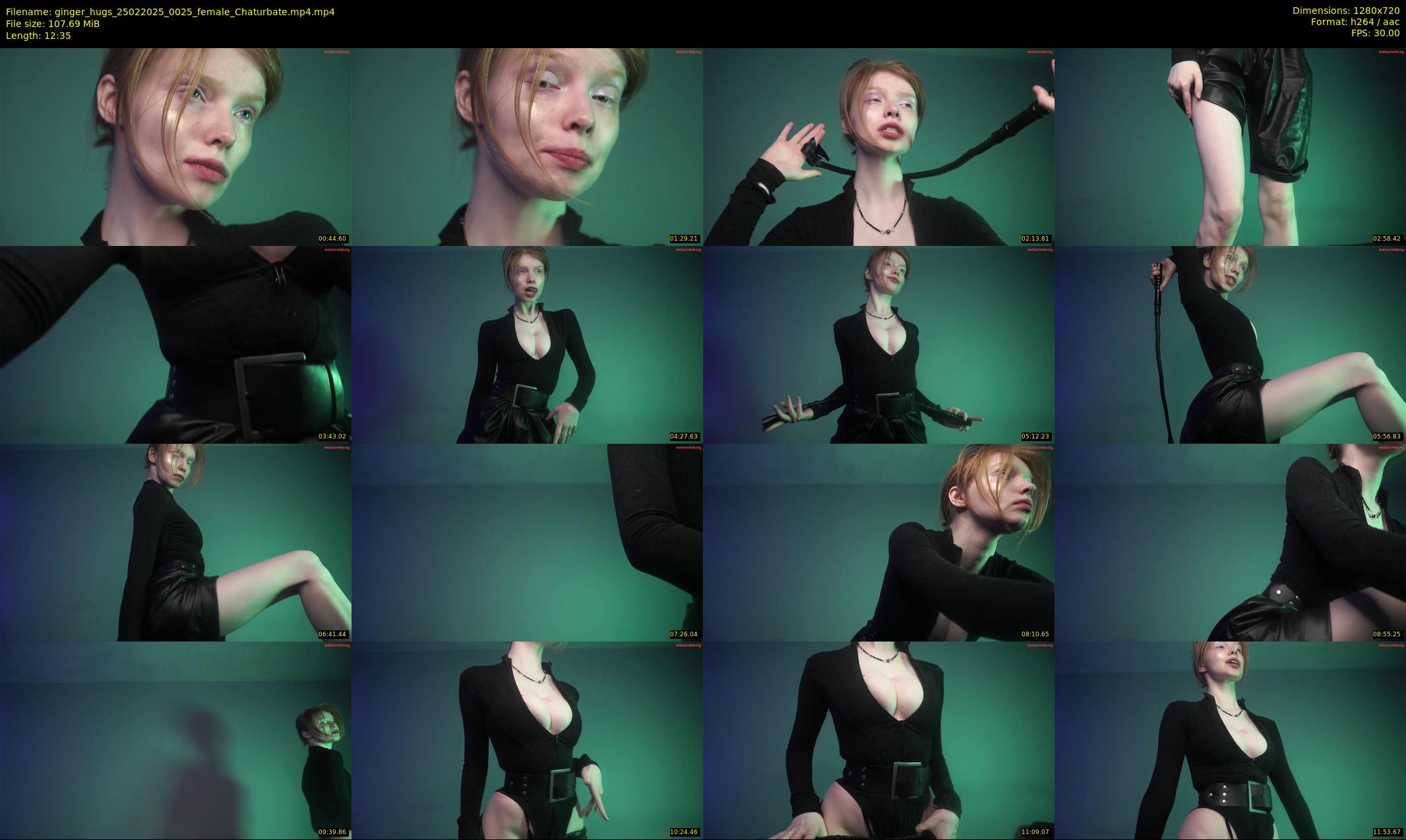 ginger_hugs — 13 minute Chaturbate female cam show recording, 720p, Feb 25, 2025