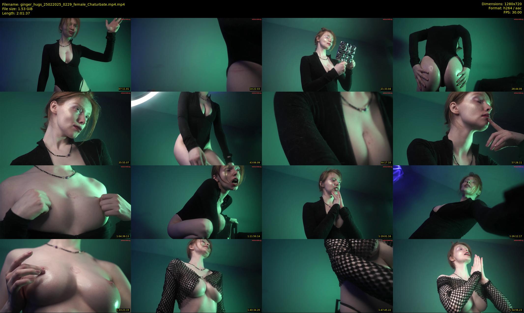 ginger_hugs — 122 minute Chaturbate female cam show recording, 720p, Feb 25, 2025
