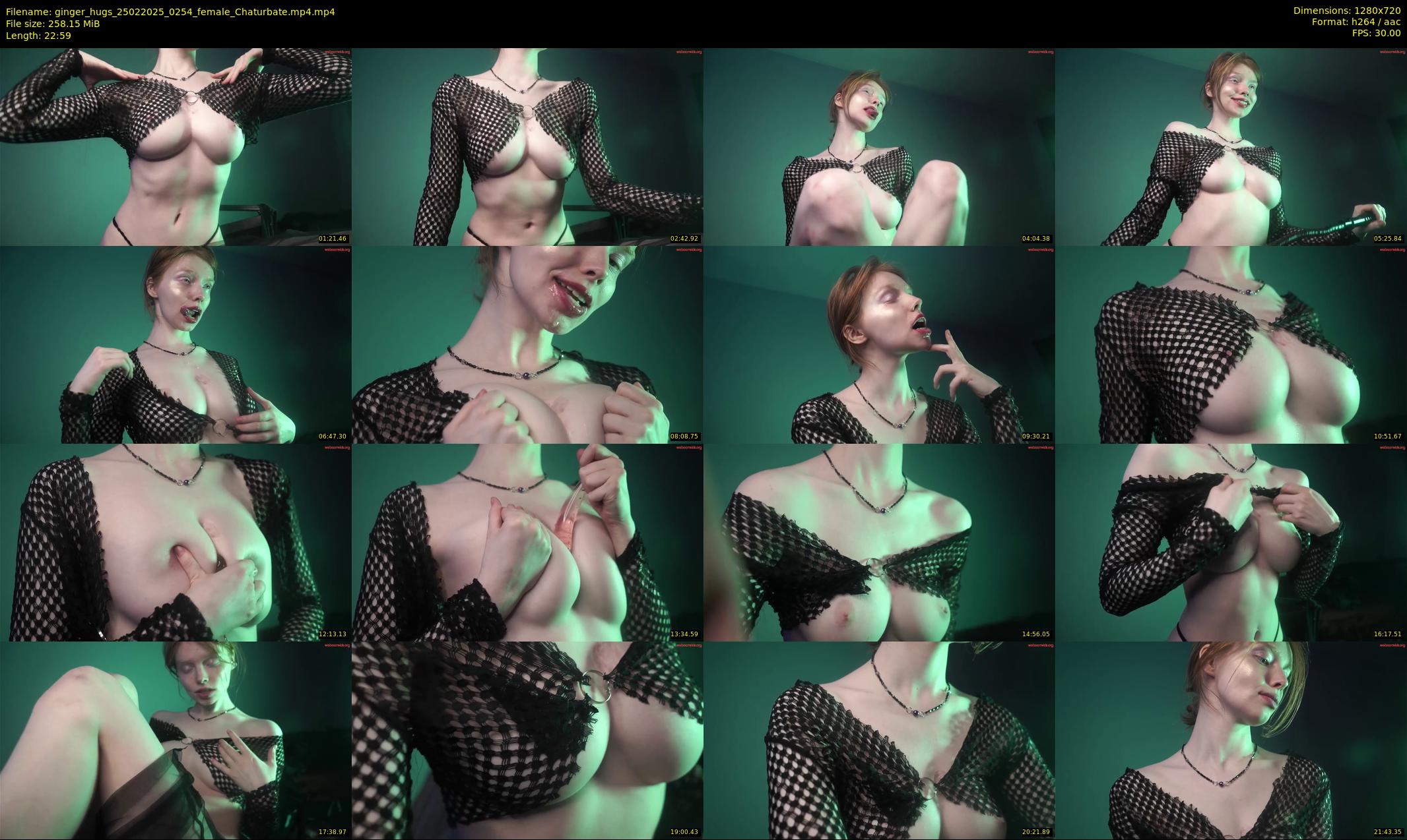 ginger_hugs — 23 minute Chaturbate female cam show recording, 720p, Feb 25, 2025