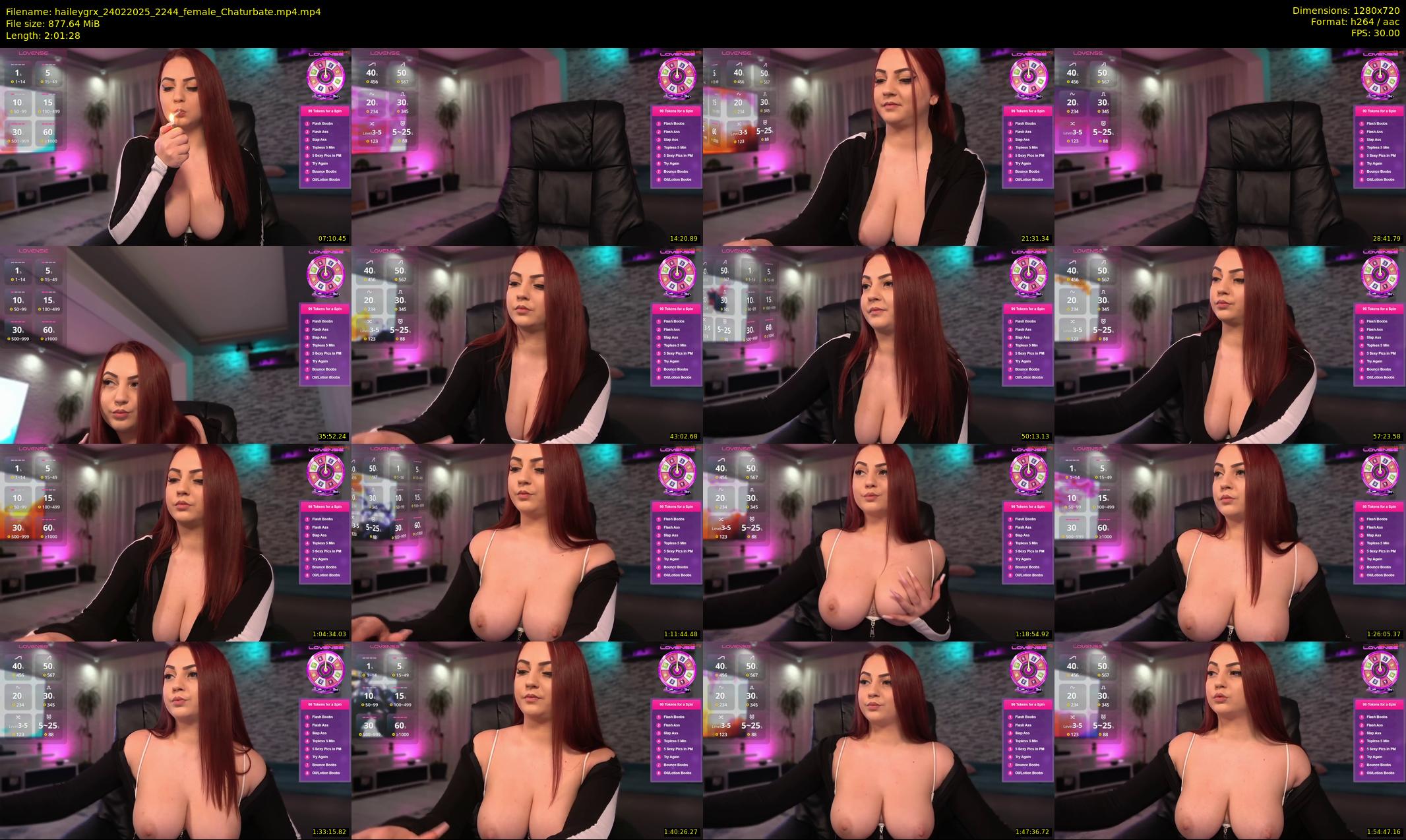 haileygrx — 122 minute Chaturbate female cam show recording, 720p, Feb 24, 2025