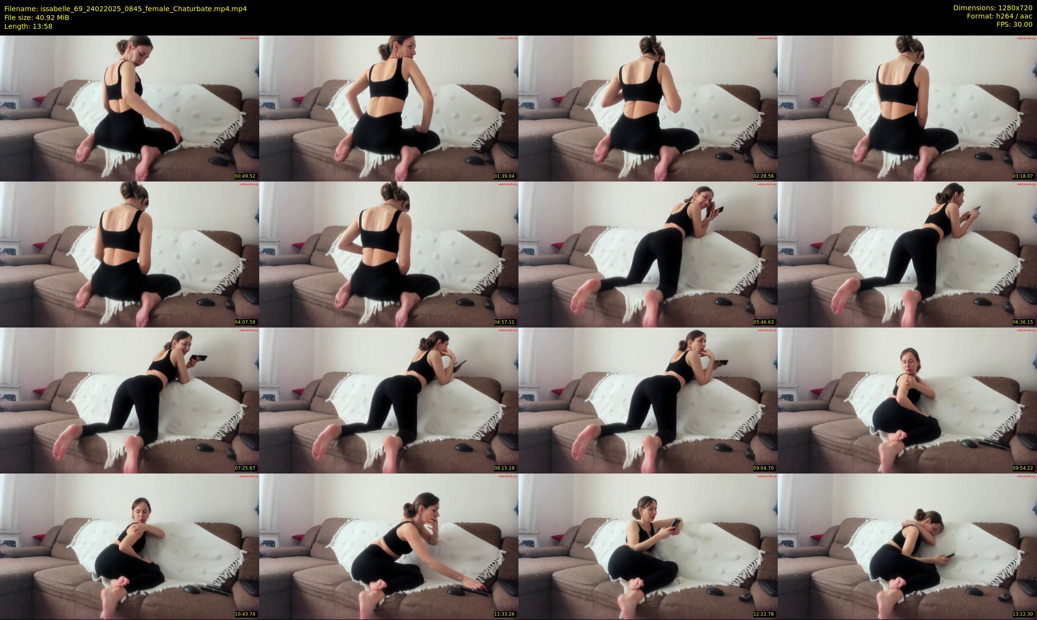 issabelle_69 — 14 minute Chaturbate couple cam show recording, 720p, Feb 24, 2025