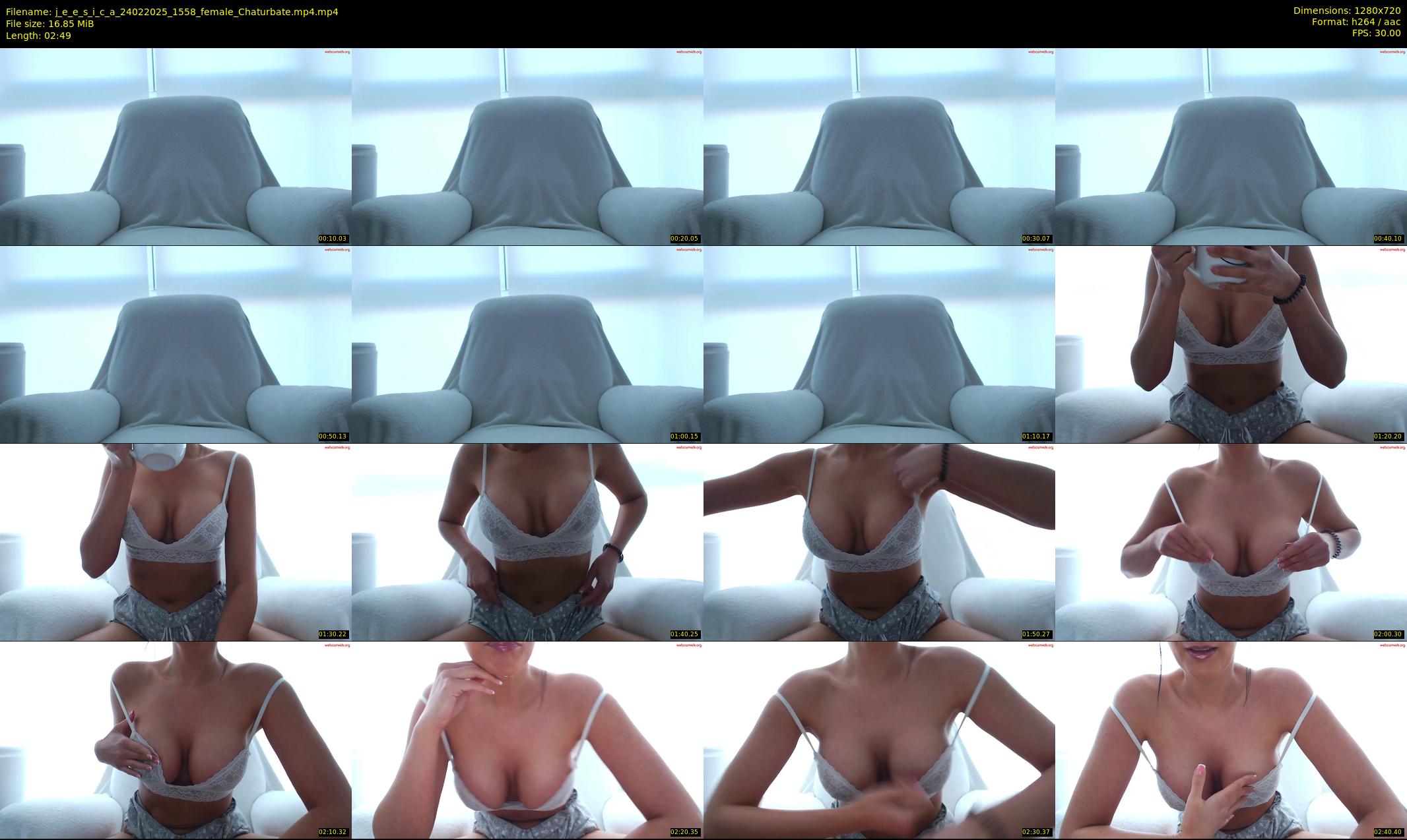 j_e_e_s_i_c_a — 3 minute Chaturbate female cam show recording, 720p, Feb 24, 2025