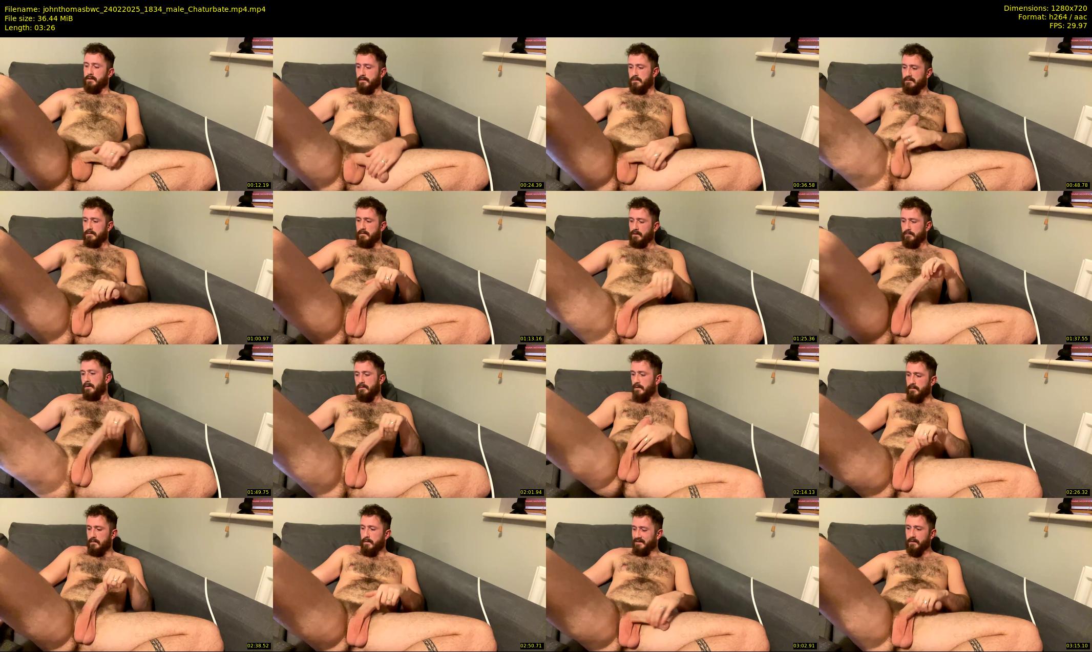 johnthomasbwc — 4 minute Chaturbate male cam show recording, 720p, Feb 24, 2025