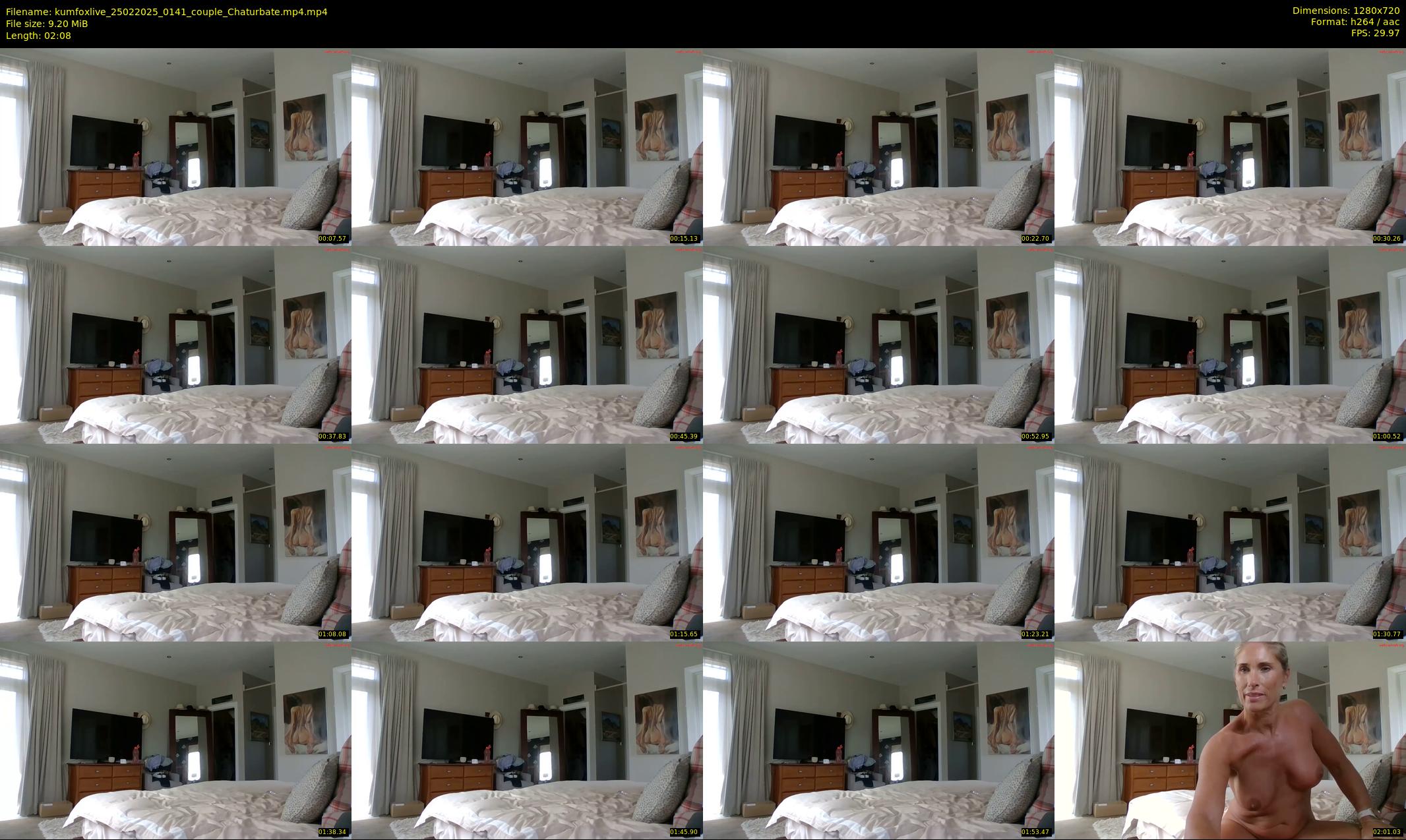 kumfoxlive — 3 minute Chaturbate couple cam show recording, 720p, Feb 25, 2025