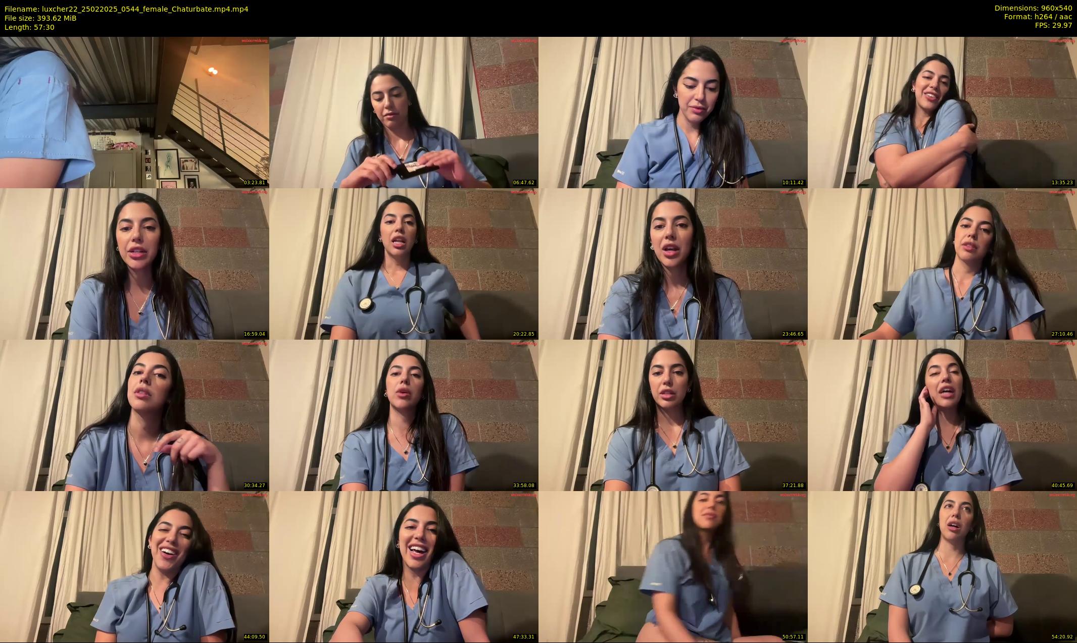 luxcher22 — 58 minute Chaturbate female cam show recording, 480p, Feb 25, 2025