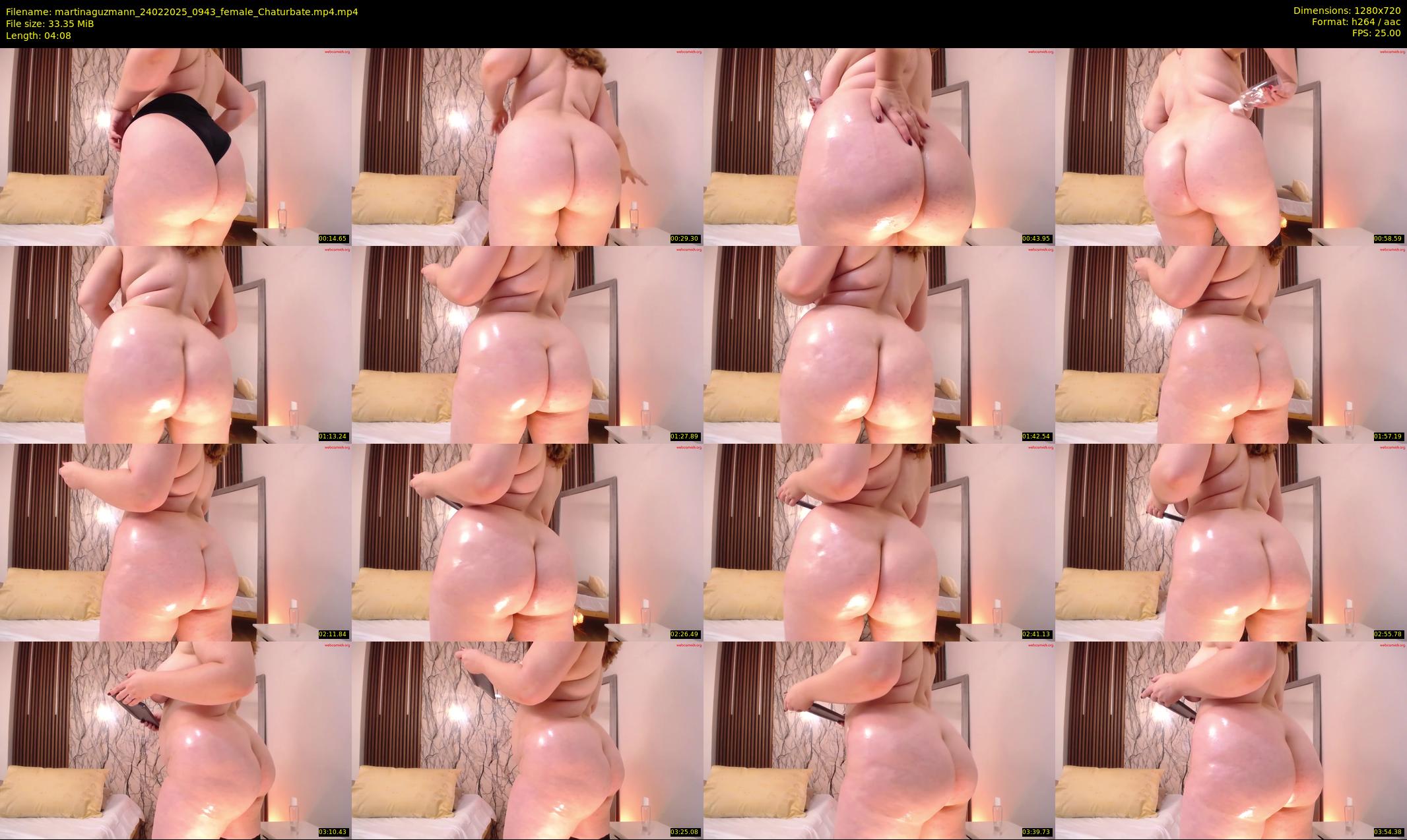martinaguzmann — 5 minute Chaturbate female cam show recording, 720p, Feb 24, 2025