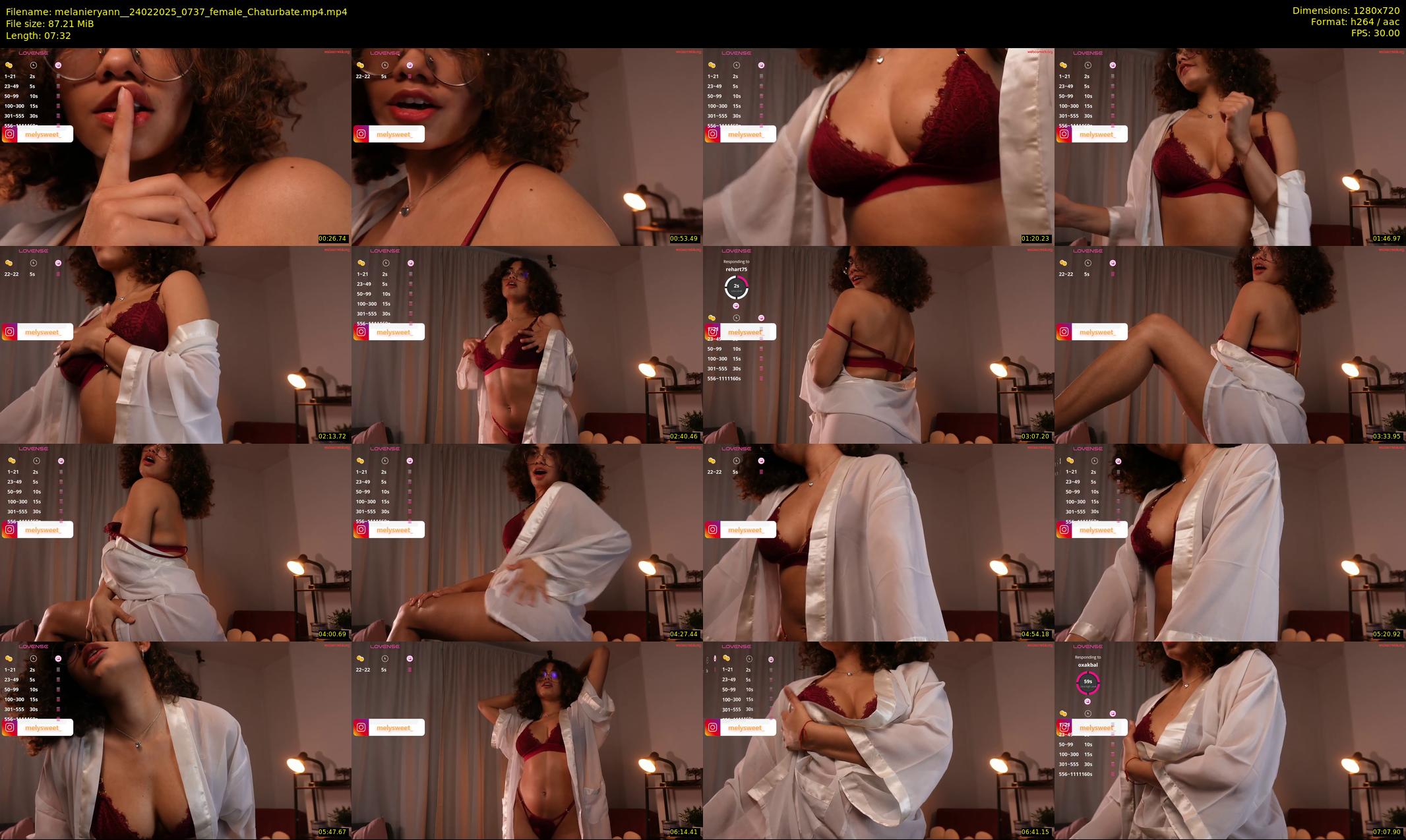 melanieryann_ — 8 minute Chaturbate female cam show recording, 720p, Feb 24, 2025
