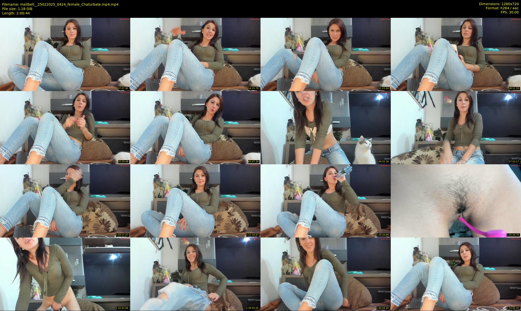 mellbell_ — 121 minute Chaturbate female cam show recording, 720p, Feb 25, 2025