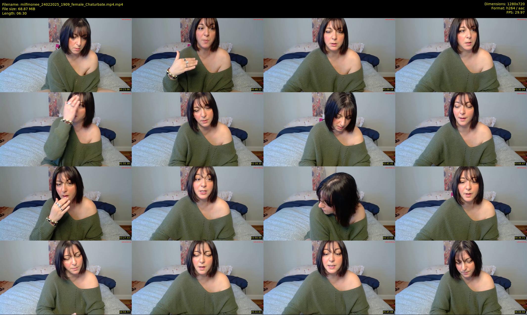 milfmonee — 7 minute Chaturbate female cam show recording, 720p, Feb 24, 2025