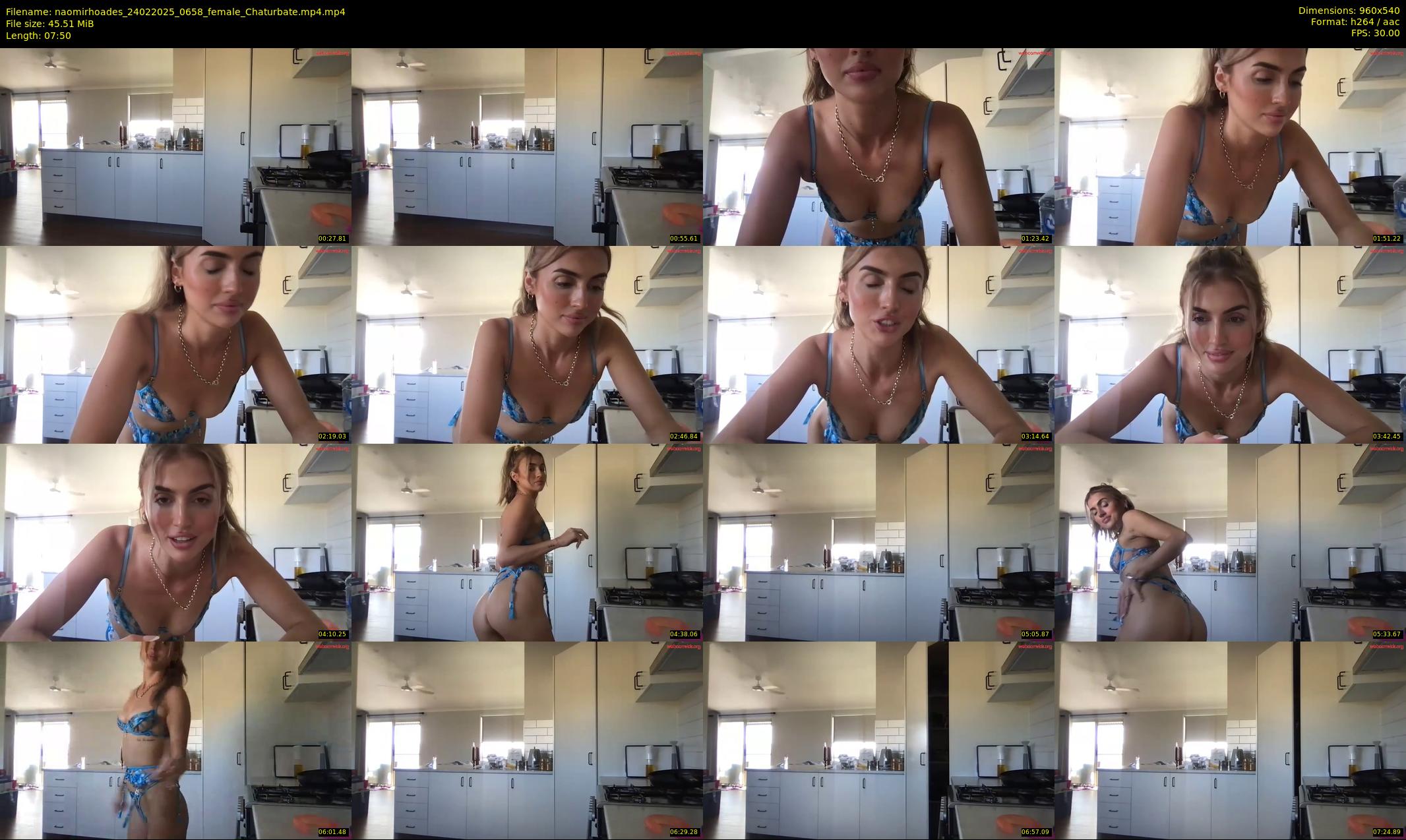 naomirhoades — 8 minute Chaturbate female cam show recording, 480p, Feb 24, 2025