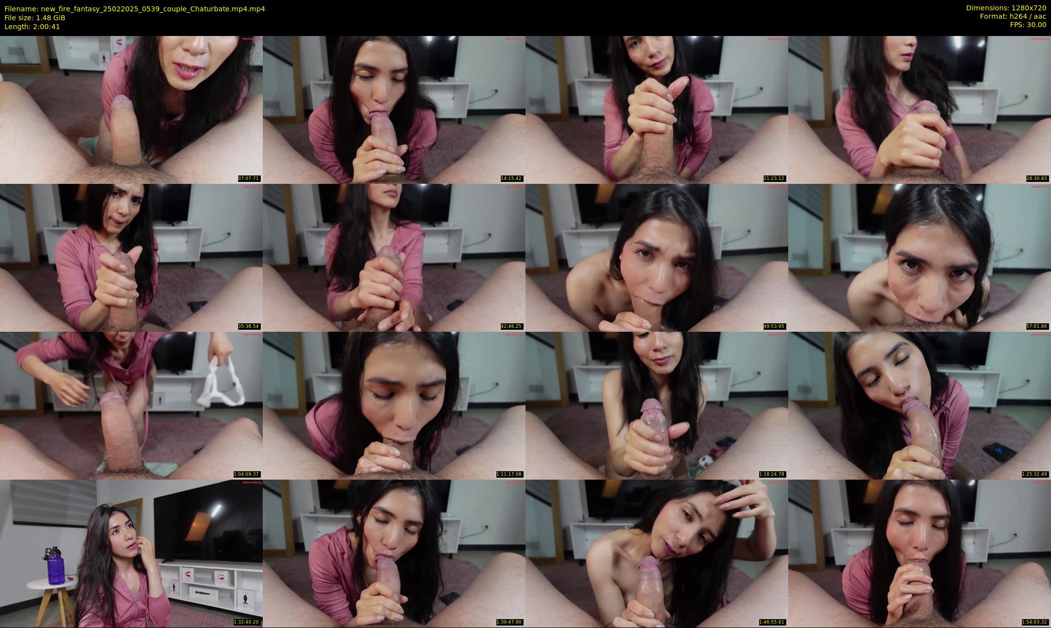 new_fire_fantasy — 121 minute Chaturbate couple cam show recording, 720p, Feb 25, 2025