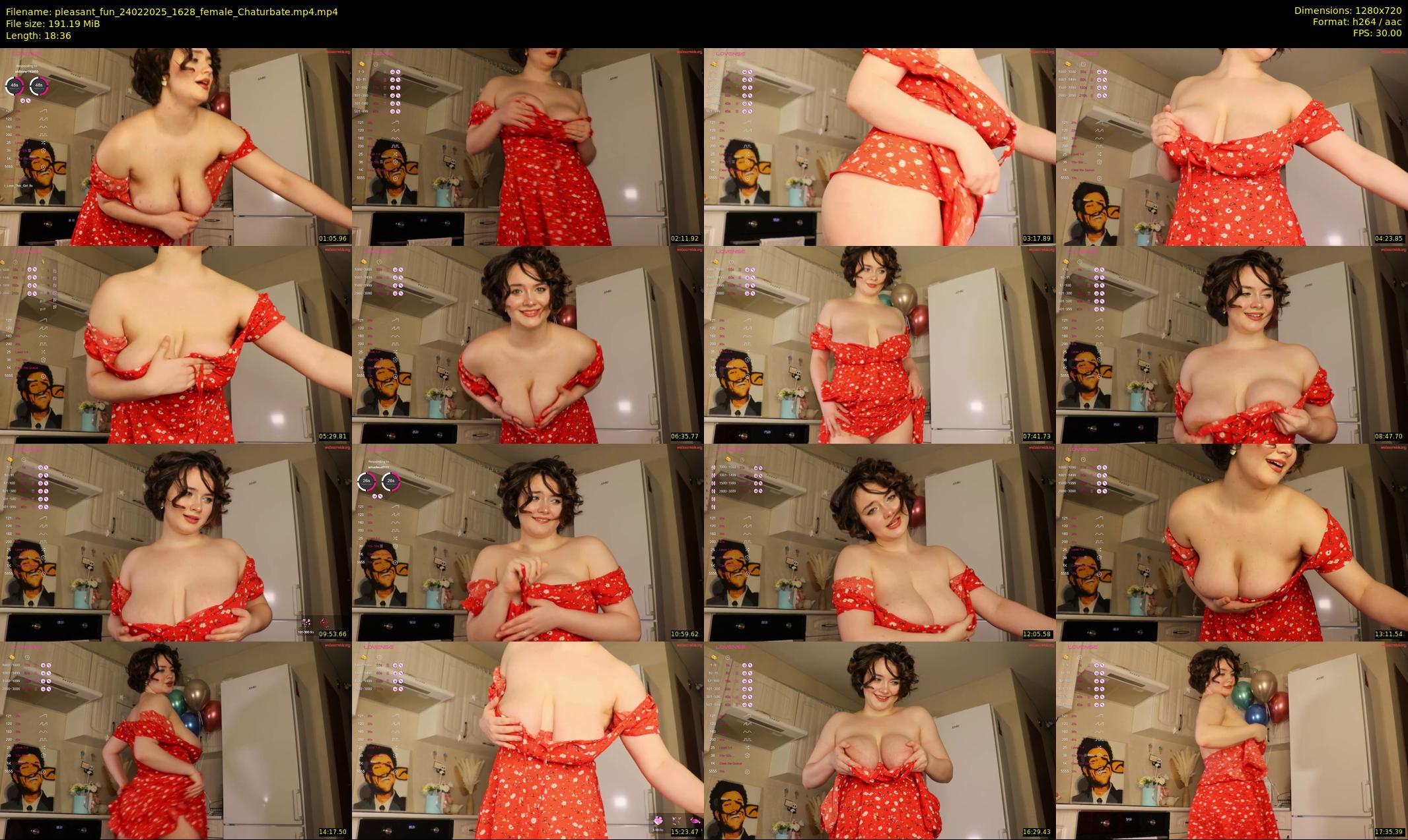 pleasant_fun — 19 minute Chaturbate female cam show recording, 720p, Feb 24, 2025