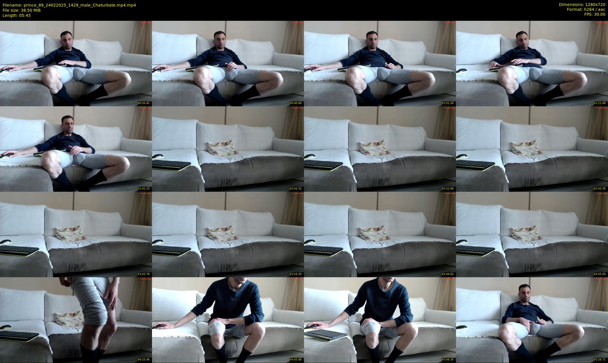 prince_89 — 6 minute Chaturbate male cam show recording, 720p, Feb 24, 2025