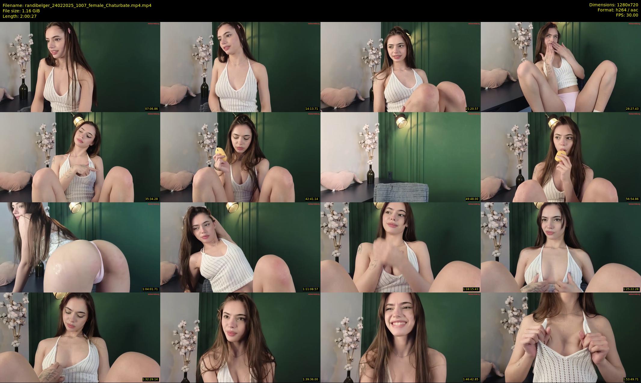 randibelger — 121 minute Chaturbate female cam show recording, 720p, Feb 24, 2025
