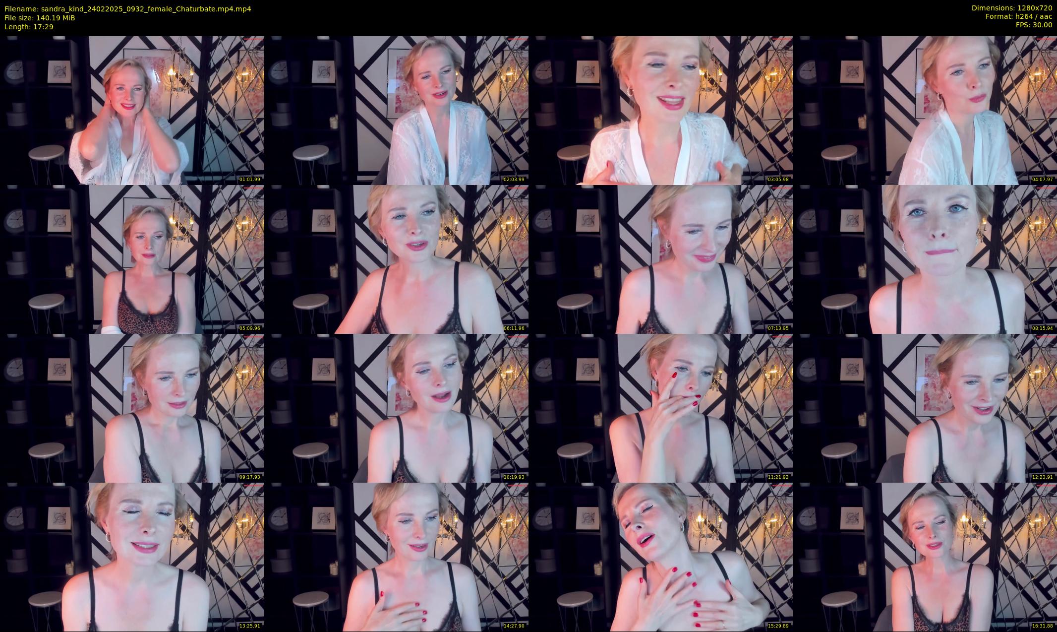 sandra_kind — 18 minute Chaturbate female cam show recording, 720p, Feb 24, 2025