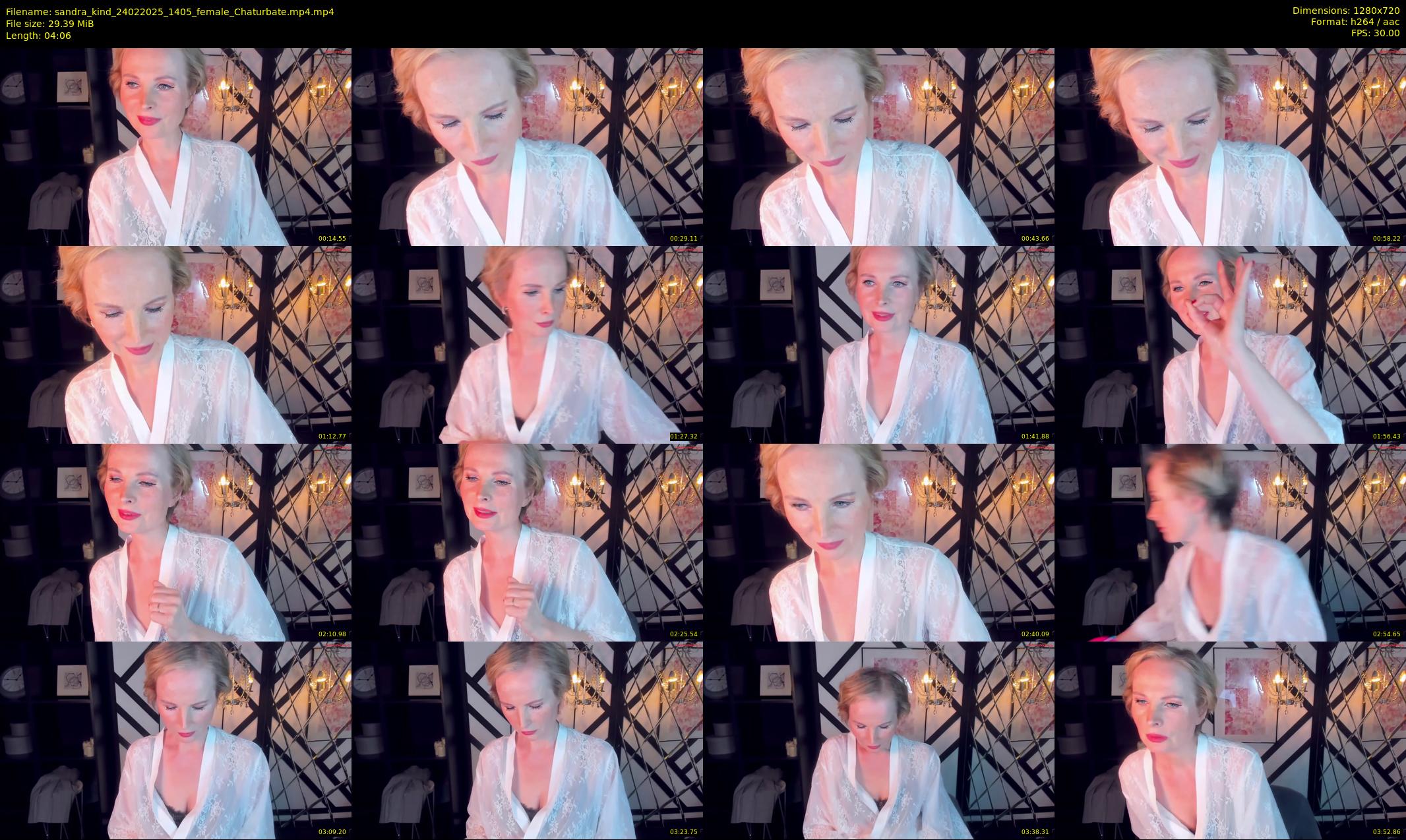 sandra_kind — 5 minute Chaturbate female cam show recording, 720p, Feb 24, 2025