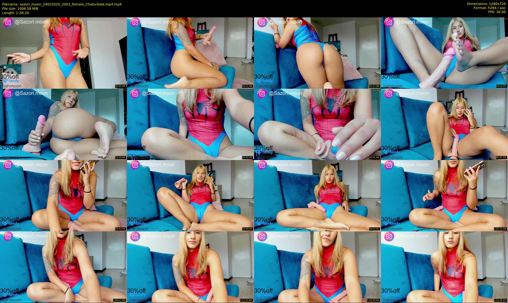 sazori_moon — 87 minute Chaturbate female cam show recording, 720p, Feb 24, 2025