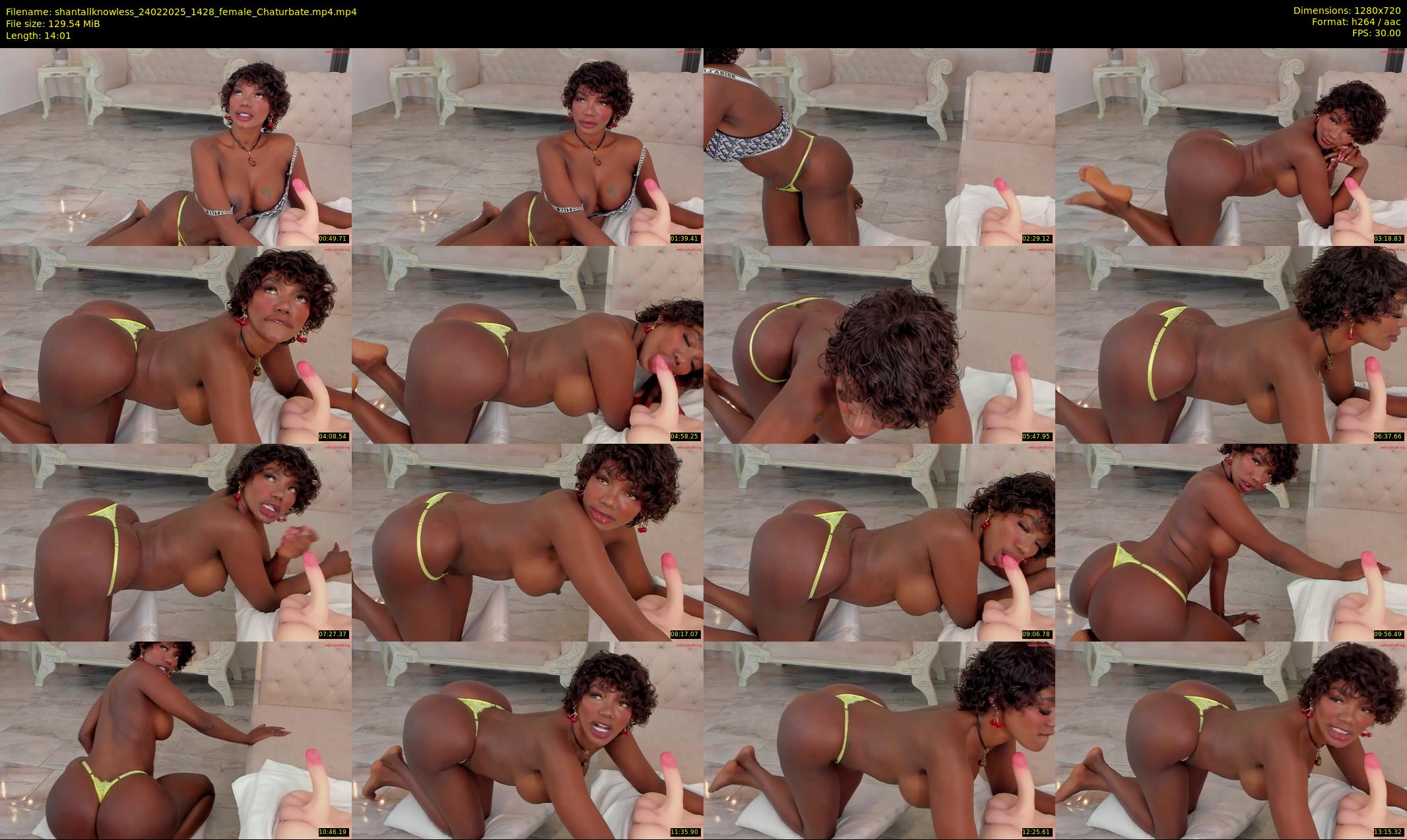 shantallknowless — 15 minute Chaturbate female cam show recording, 720p, Feb 24, 2025