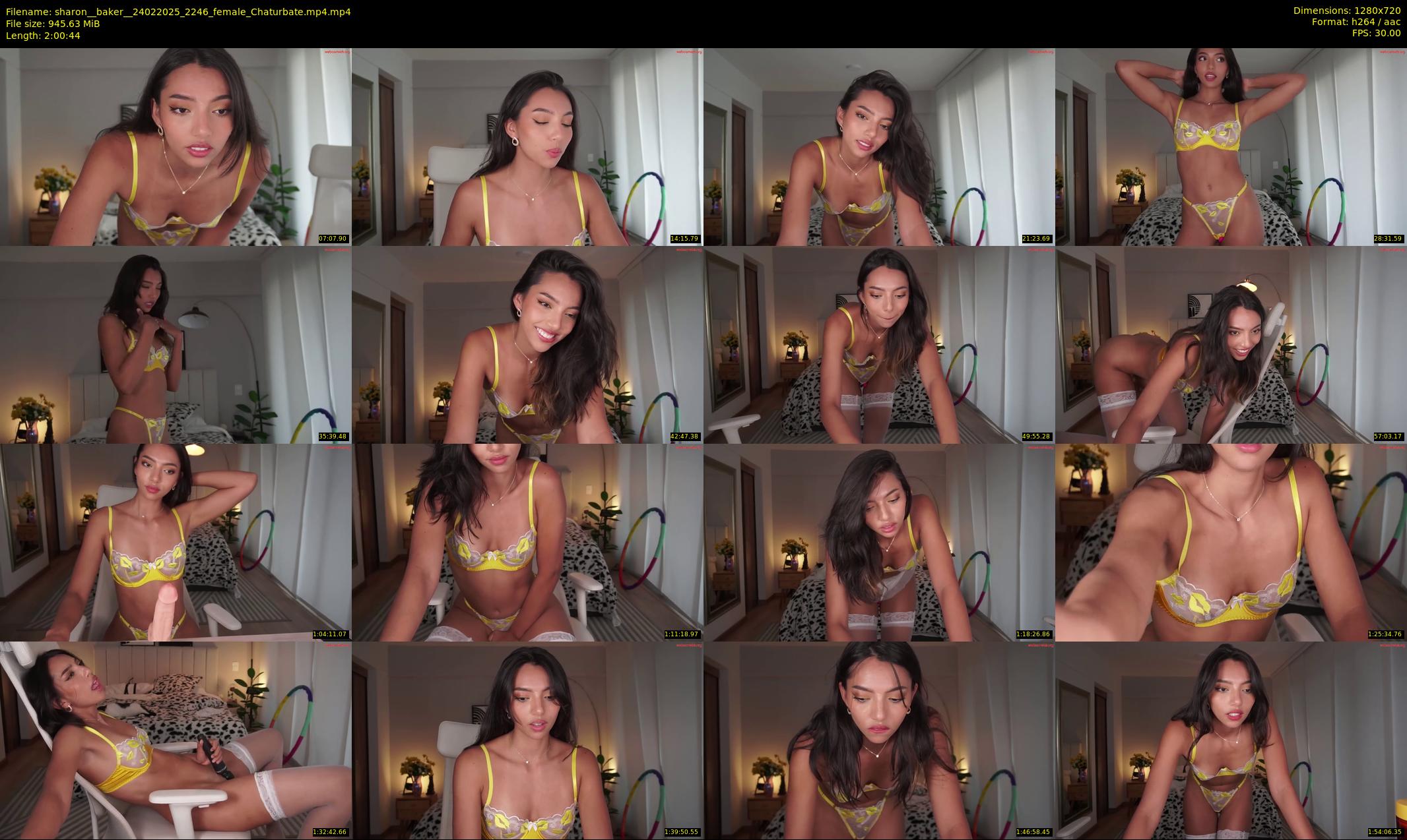 sharon__baker_ — 121 minute Chaturbate female cam show recording, 720p, Feb 24, 2025
