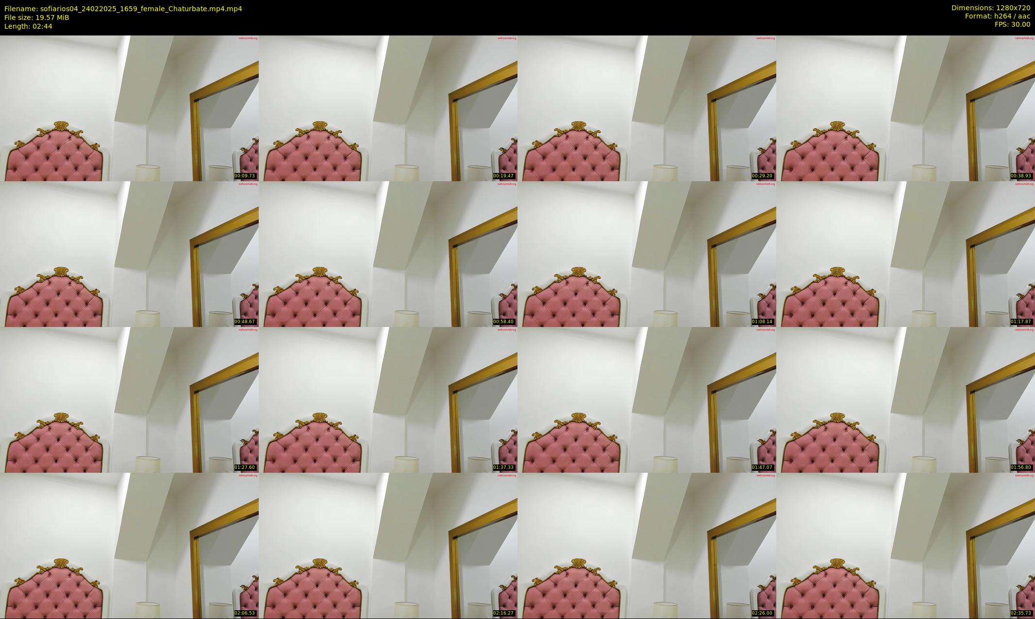 sofiarios04 — 3 minute Chaturbate female cam show recording, 720p, Feb 24, 2025