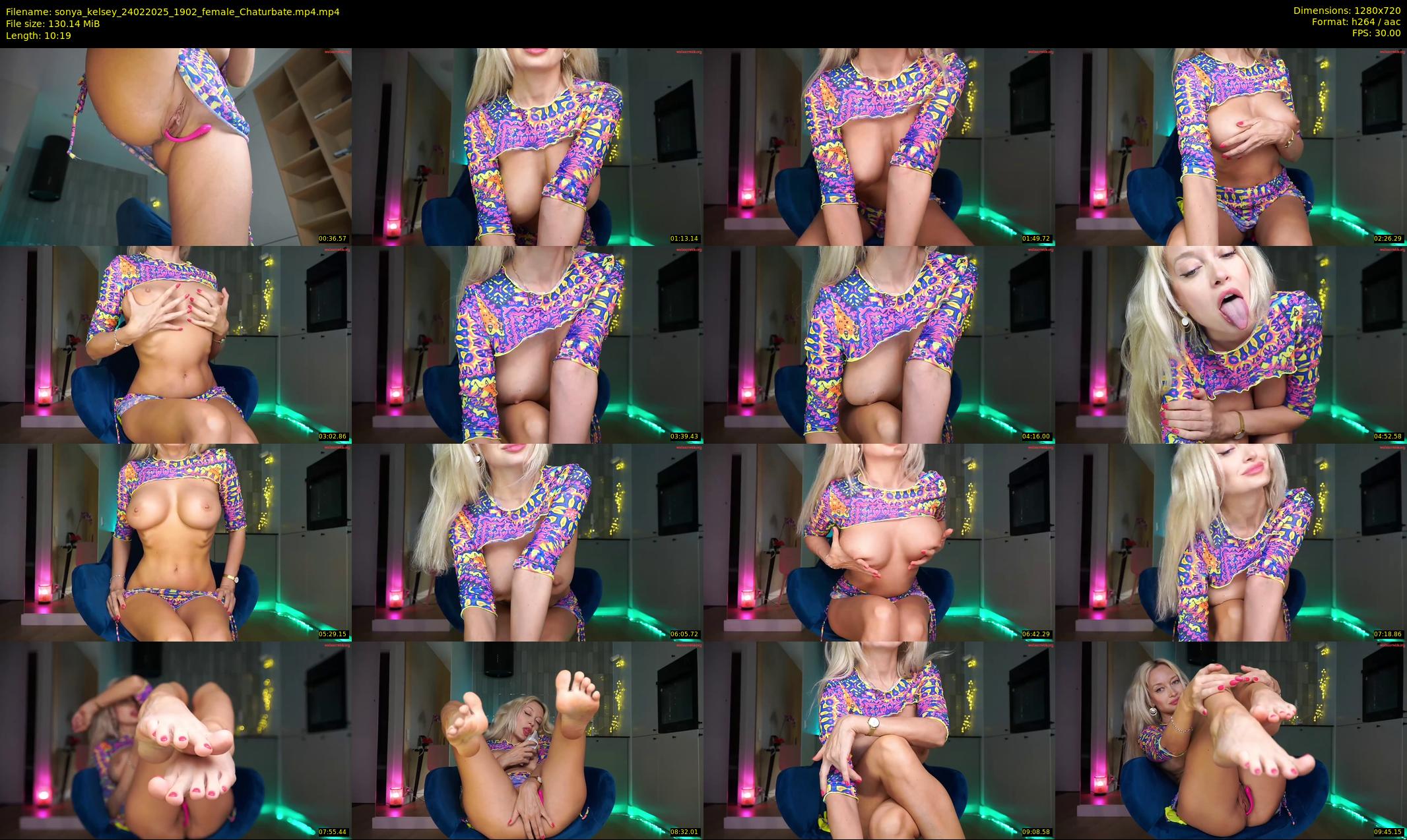 sonya_kelsey — 11 minute Chaturbate female cam show recording, 720p, Feb 24, 2025
