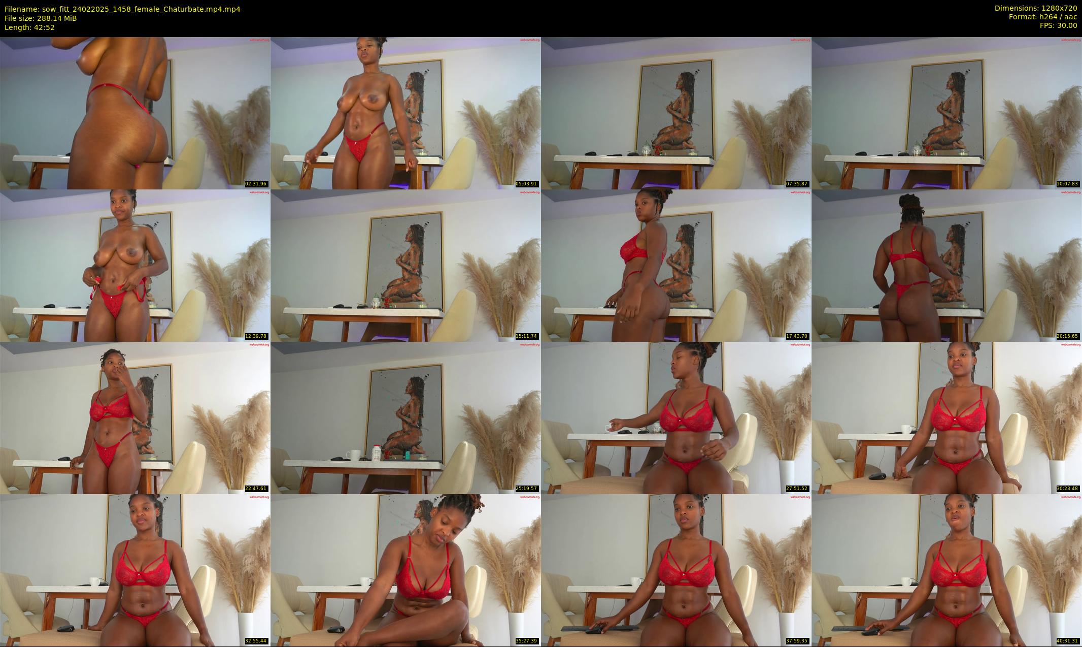 sow_fitt — 43 minute Chaturbate female cam show recording, 720p, Feb 24, 2025
