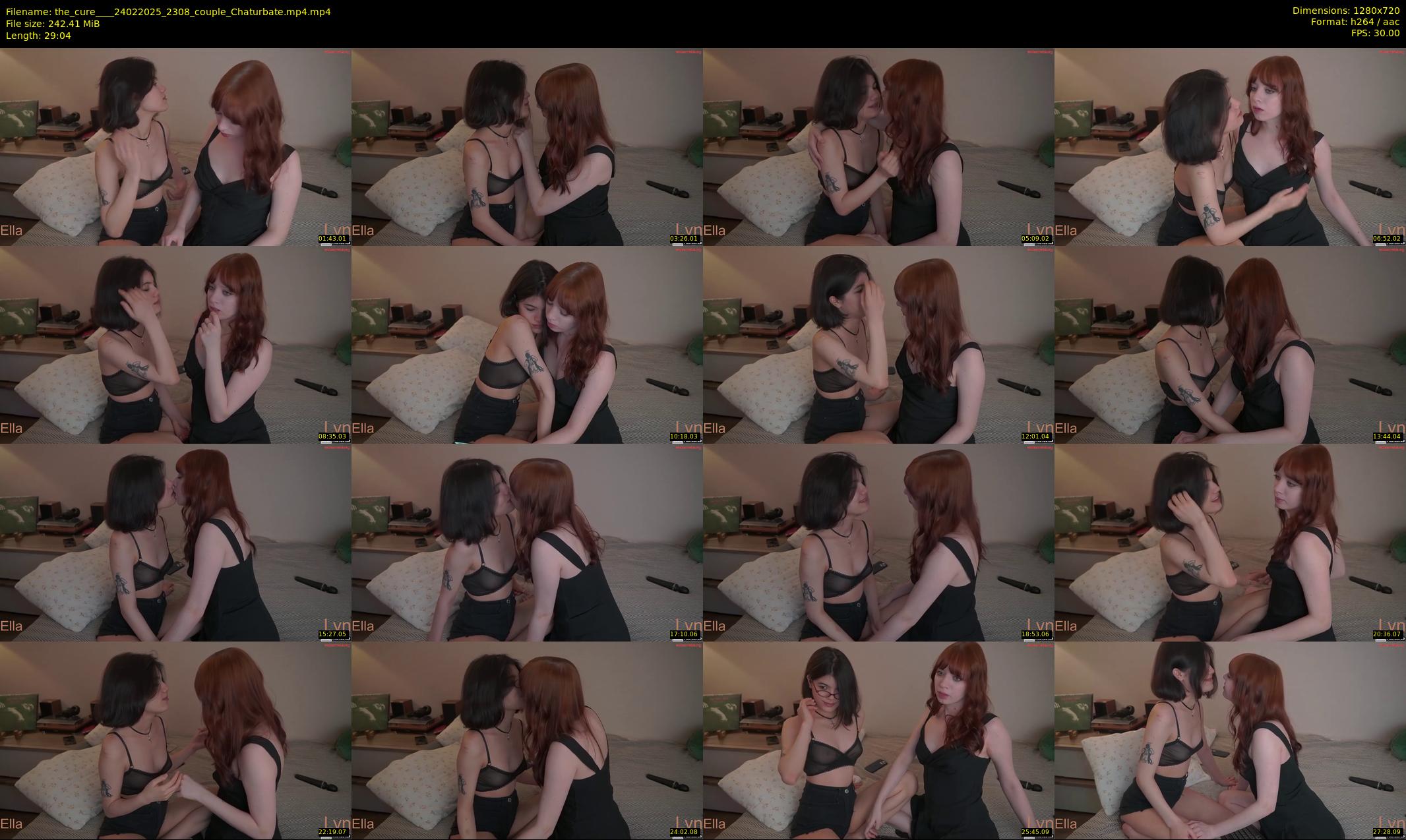 the_cure___ — 30 minute Chaturbate couple cam show recording, 720p, Feb 24, 2025