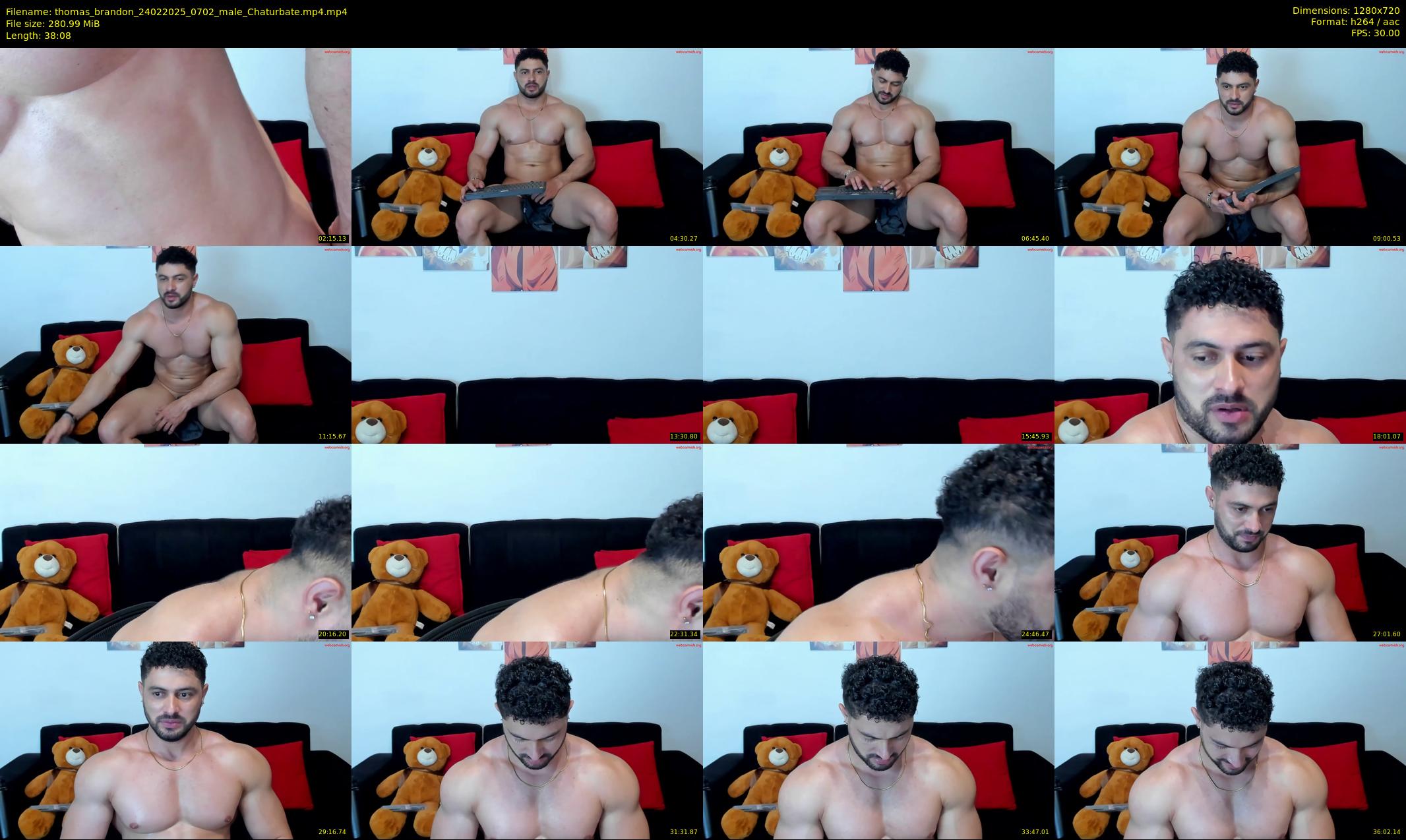 thomas_brandon — 39 minute Chaturbate male cam show recording, 720p, Feb 24, 2025