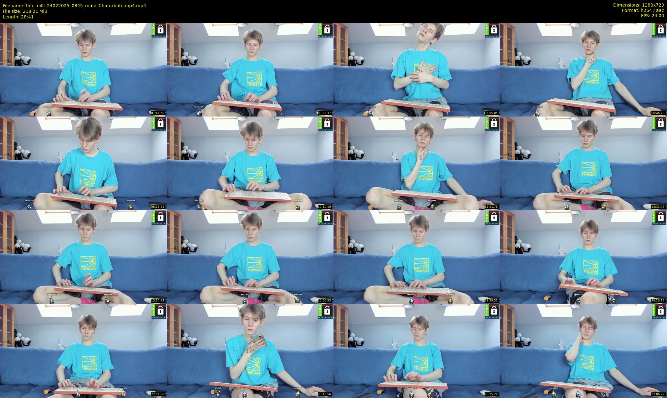 tim_milll — 29 minute Chaturbate male cam show recording, 720p, Feb 24, 2025